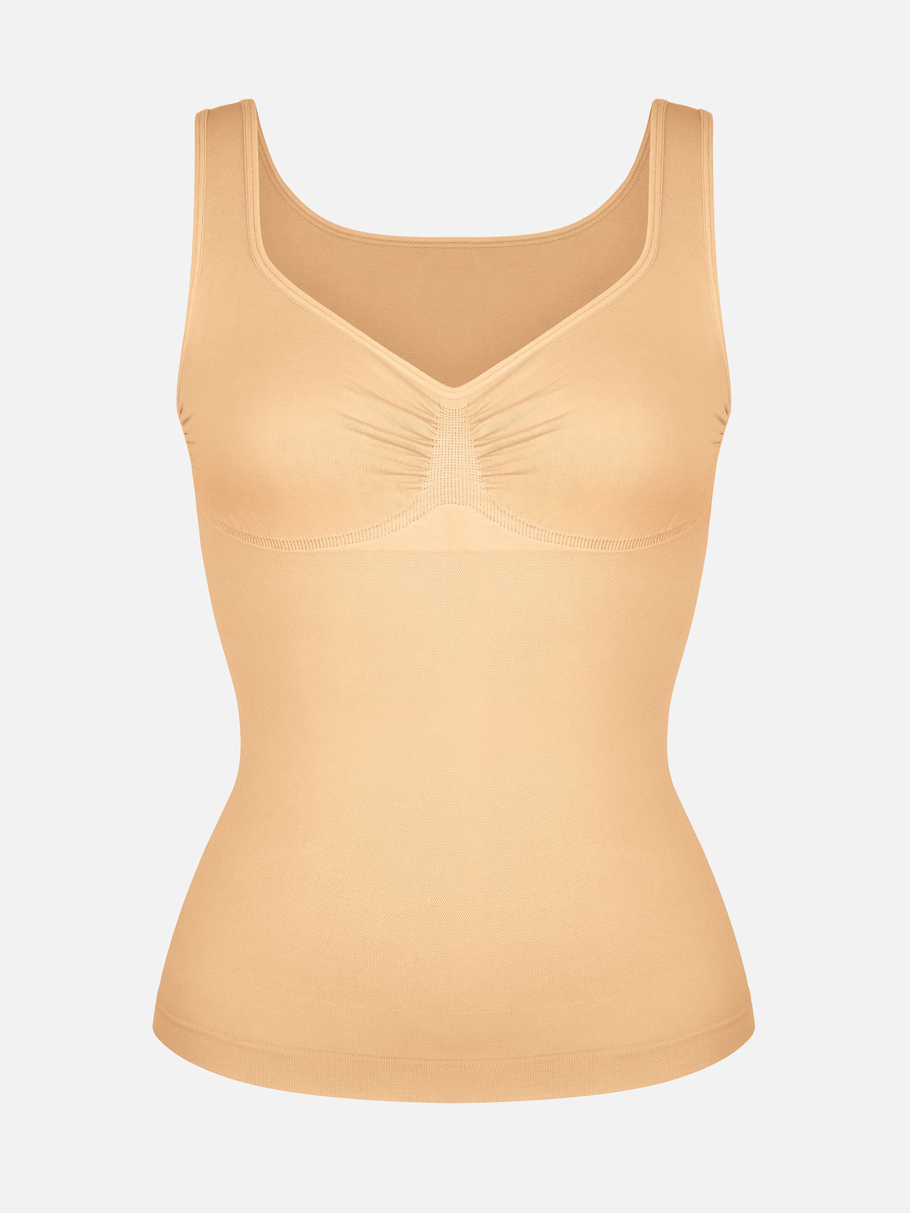 Feelingirl Bust Support Waist and Abdomen Control Shape Wide Straps Tank Top