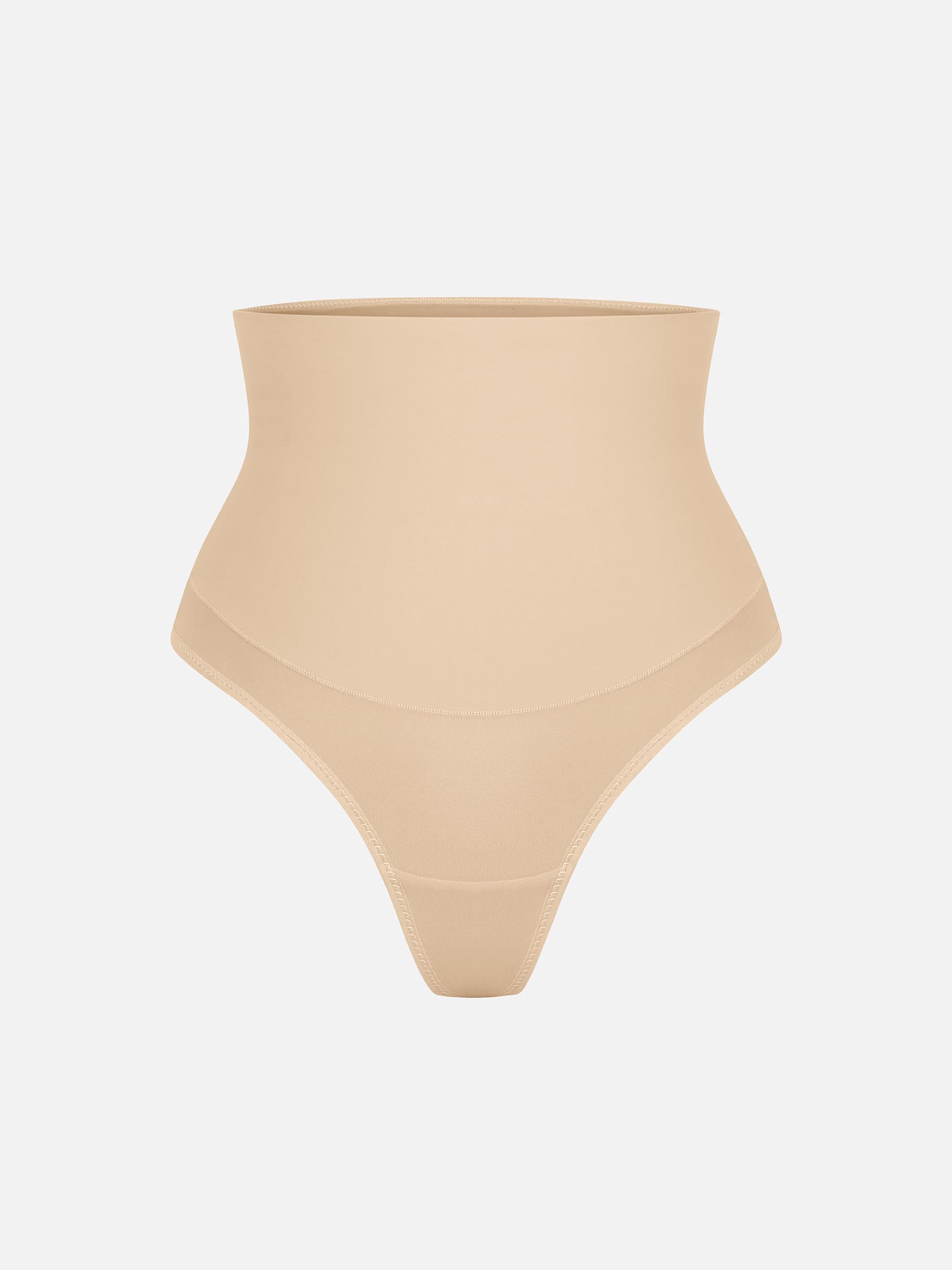 Feelingirl Mid-Waisted Thong Tummy Control Shaper Panties