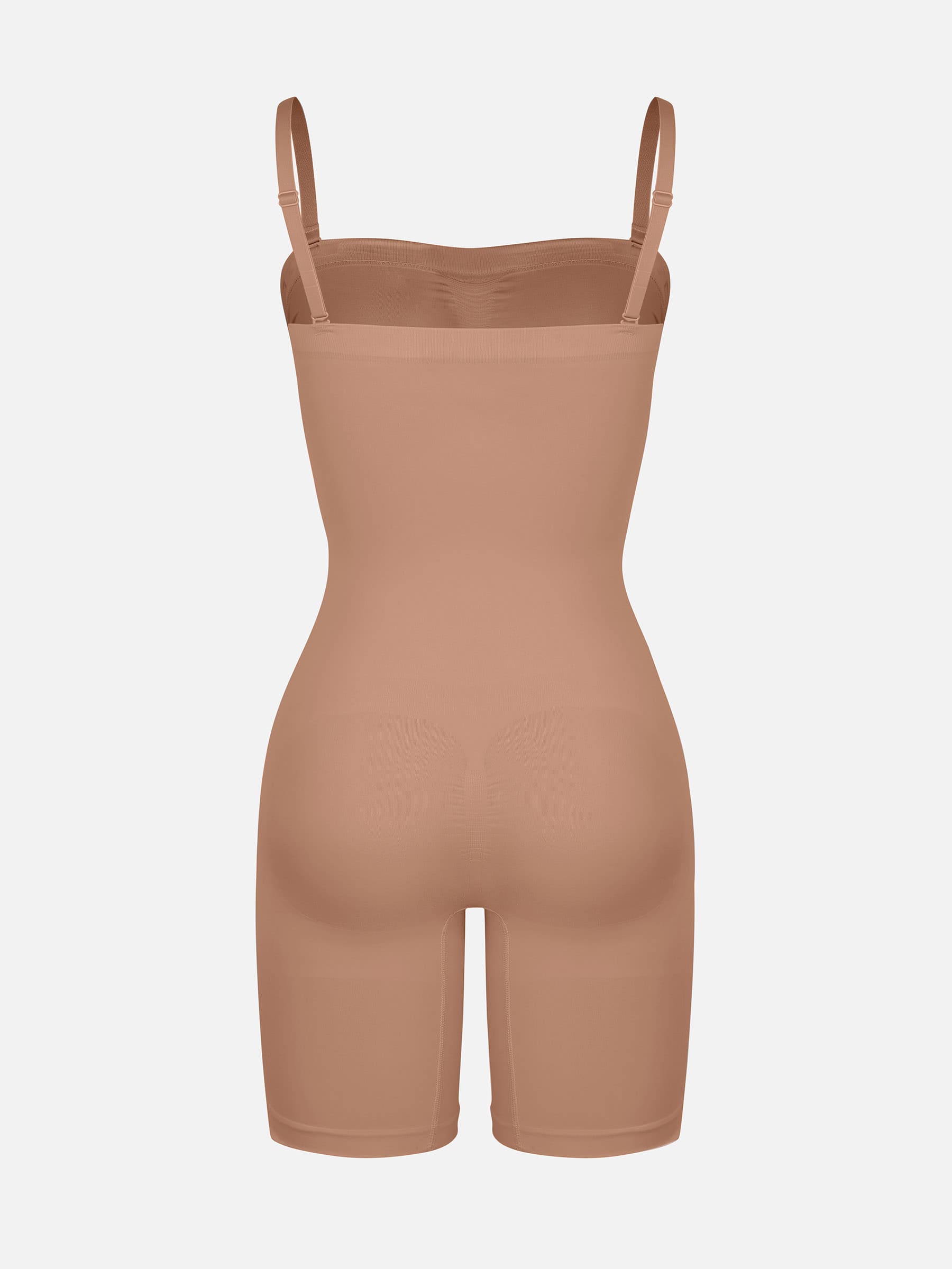 Feelingirl Seamless Strapless Bodysuit with Removable Straps