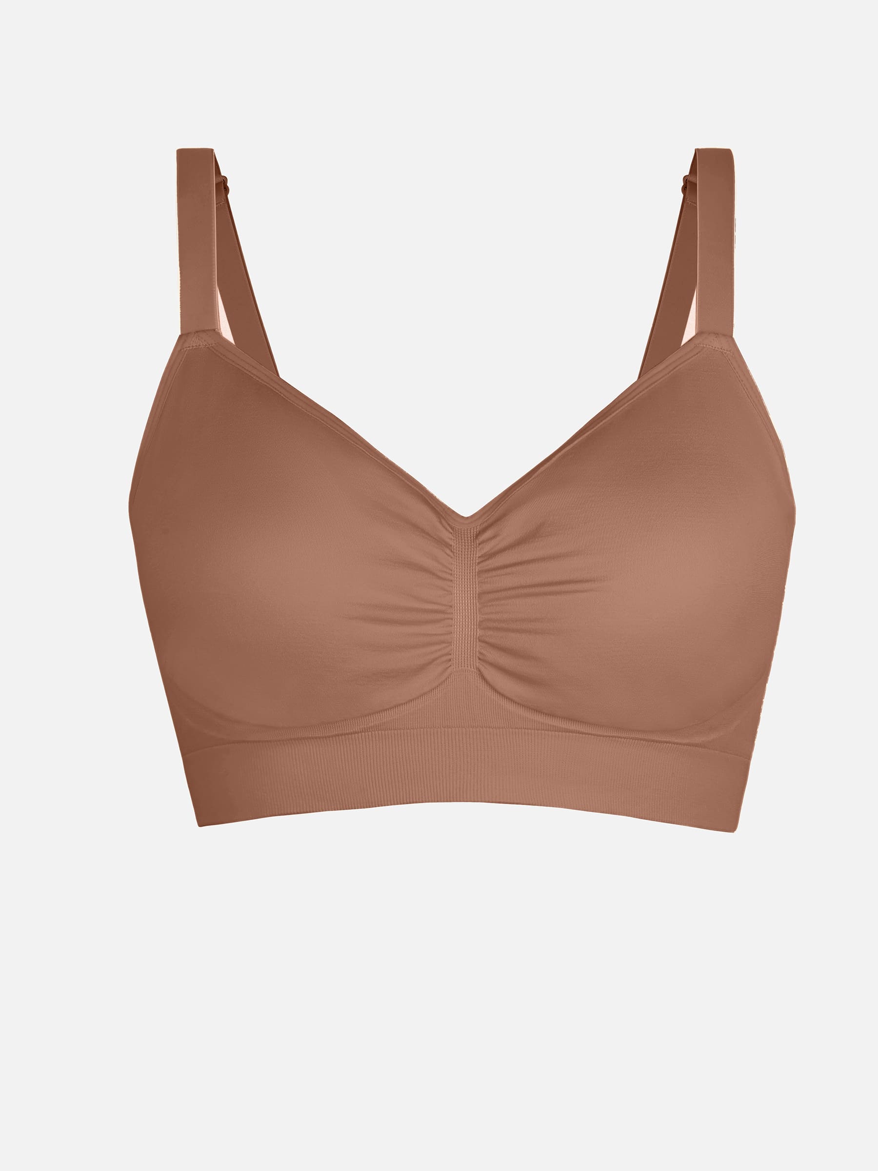 Feelingirl Seamless Everyday Bra with Built-In Soft Padding Bundle