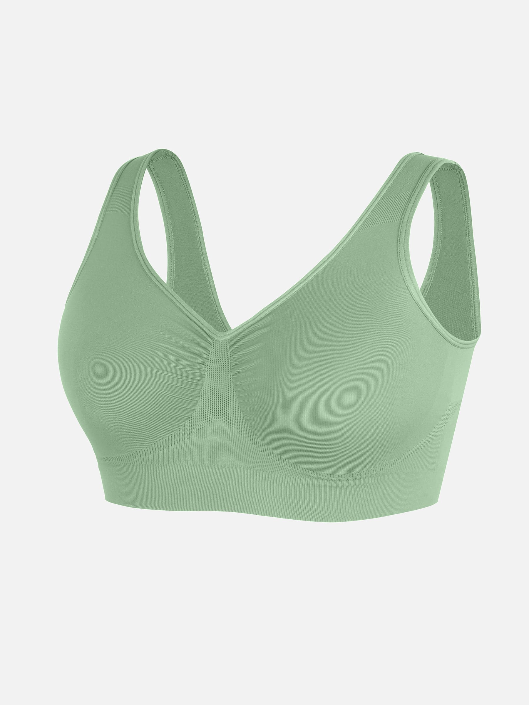 Feelingirl No Underwire Wide Straps Everyday Bra