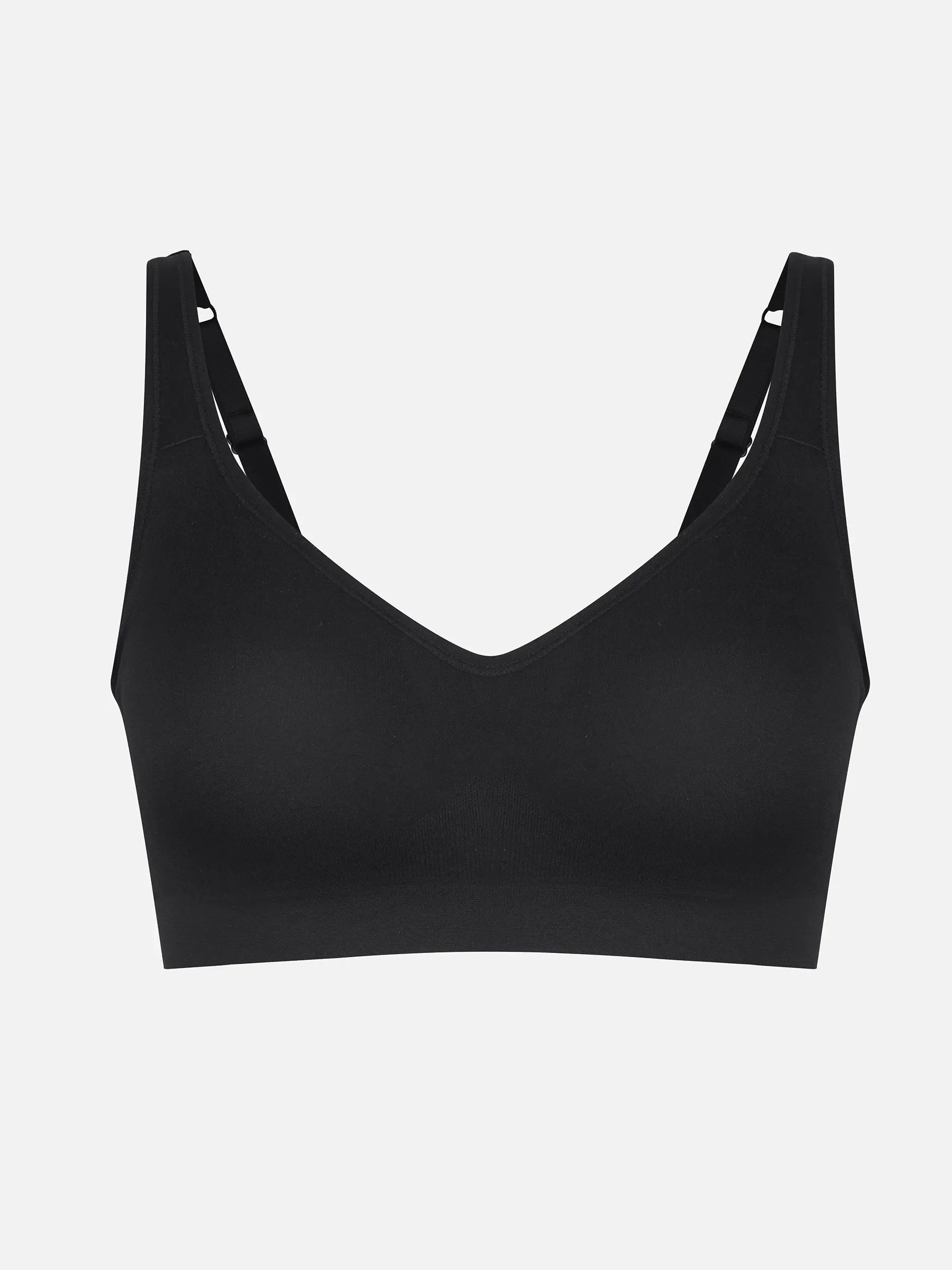 Feelingirl Built-in Soft Cups Full Coverage Wireless Bra