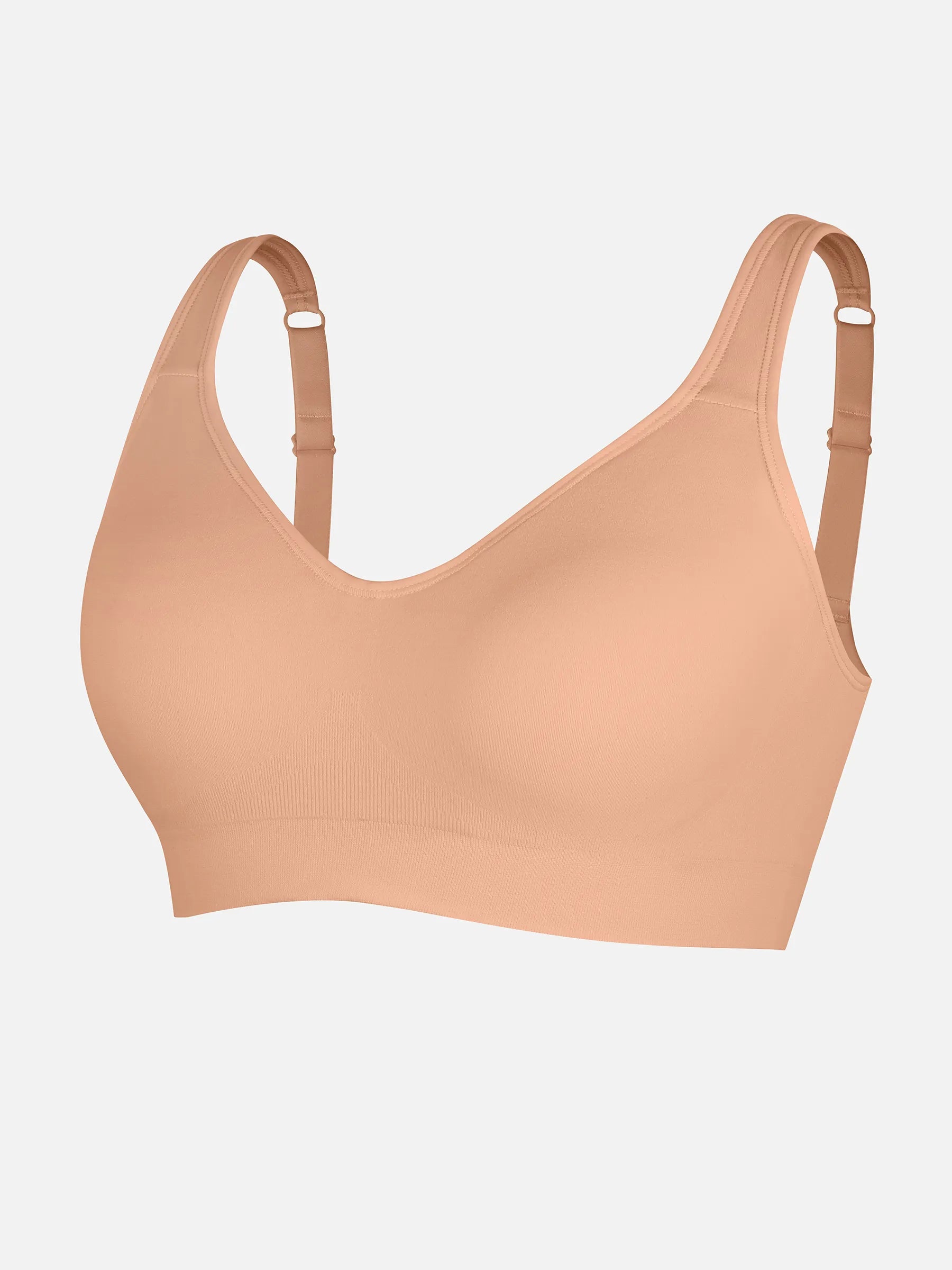 Feelingirl Built-in Soft Cups Full Coverage Wireless Bra
