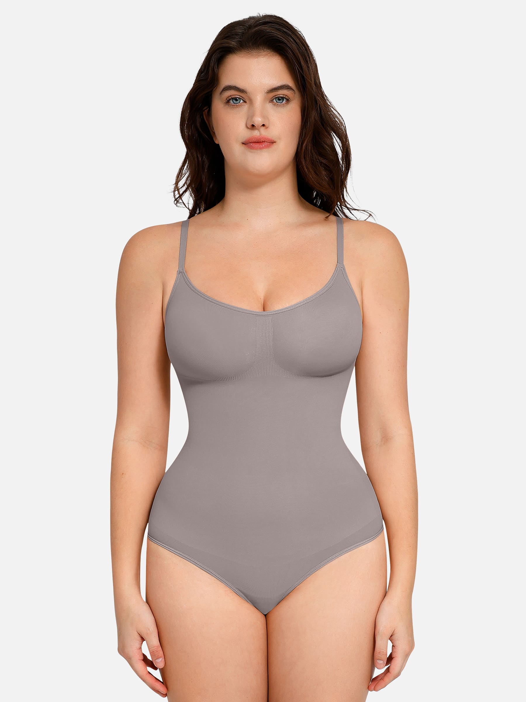 Feelingirl Everyday Wear Seamless Thong Bodysuit