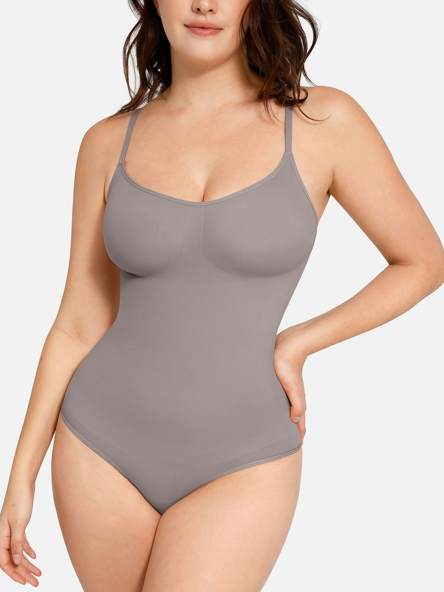 Feelingirl Everyday Wear Seamless Thong Bodysuit