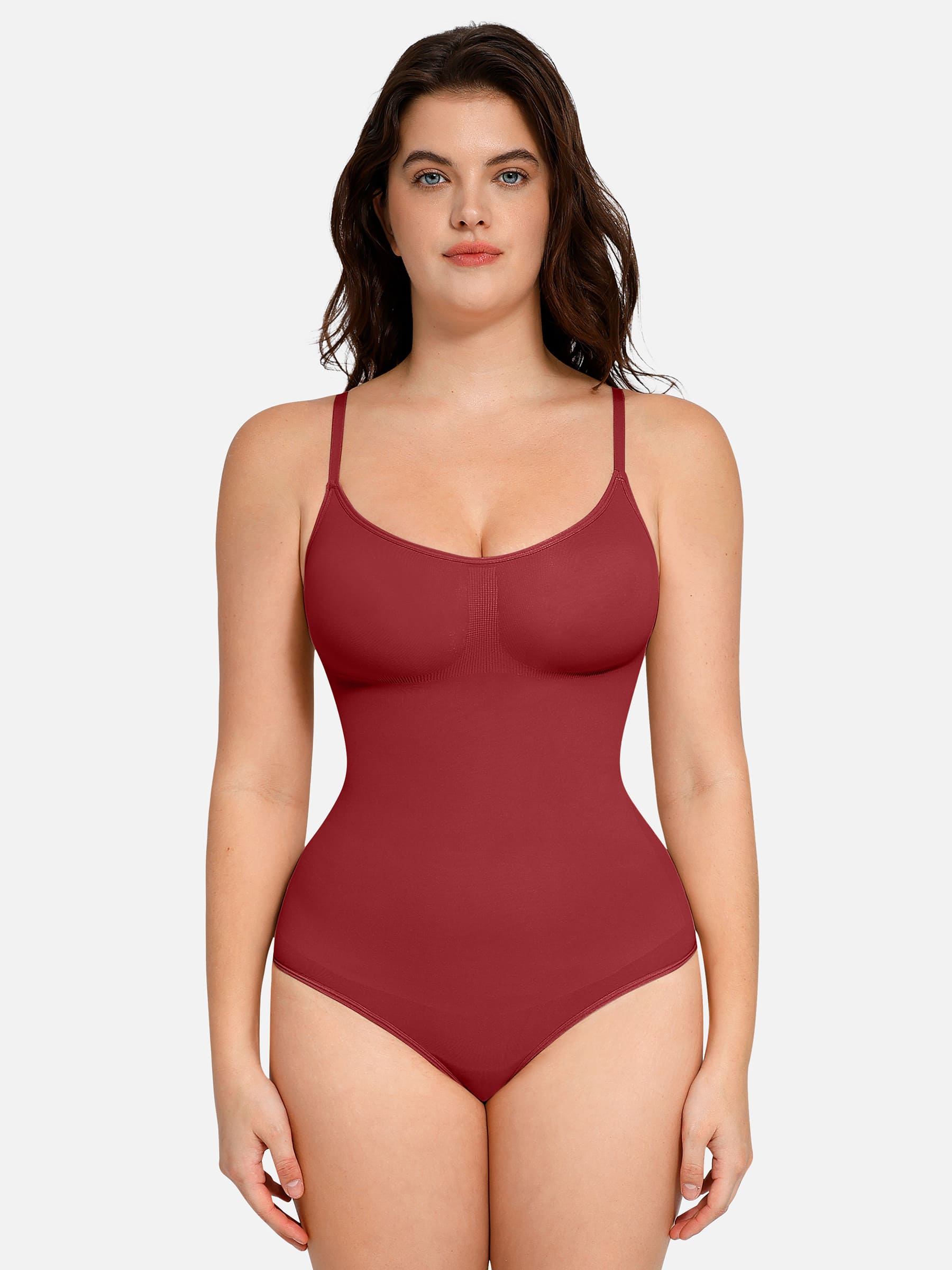 Feelingirl Everyday Wear Seamless Thong Bodysuit