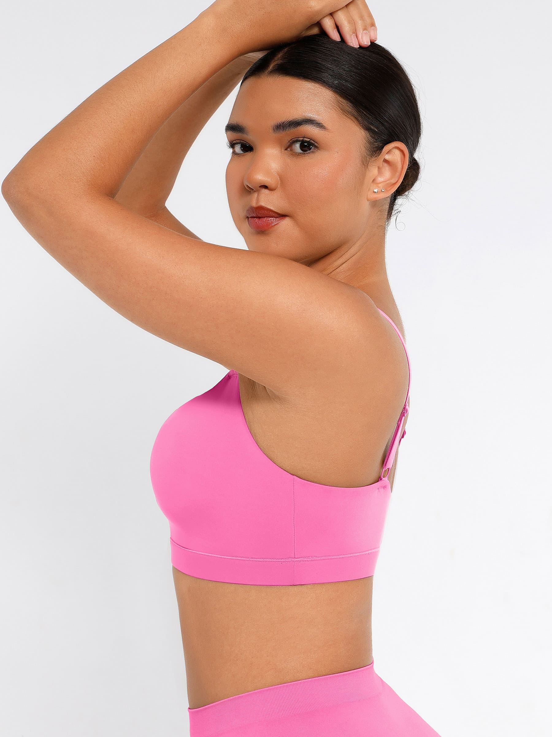 Feelingirl Everyday Wireless Invisible Square Neck Bra
