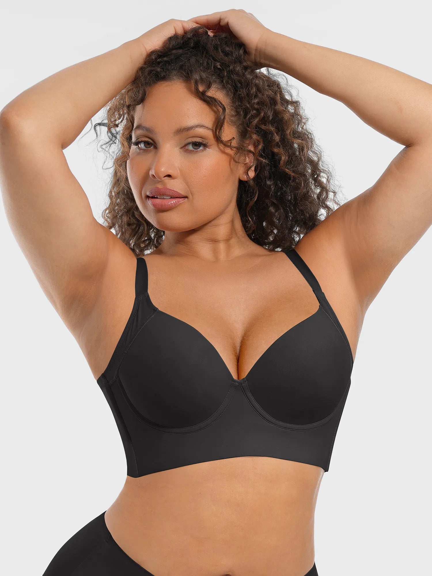 Feelingirl Full-Support Underwire Push-Up Bra