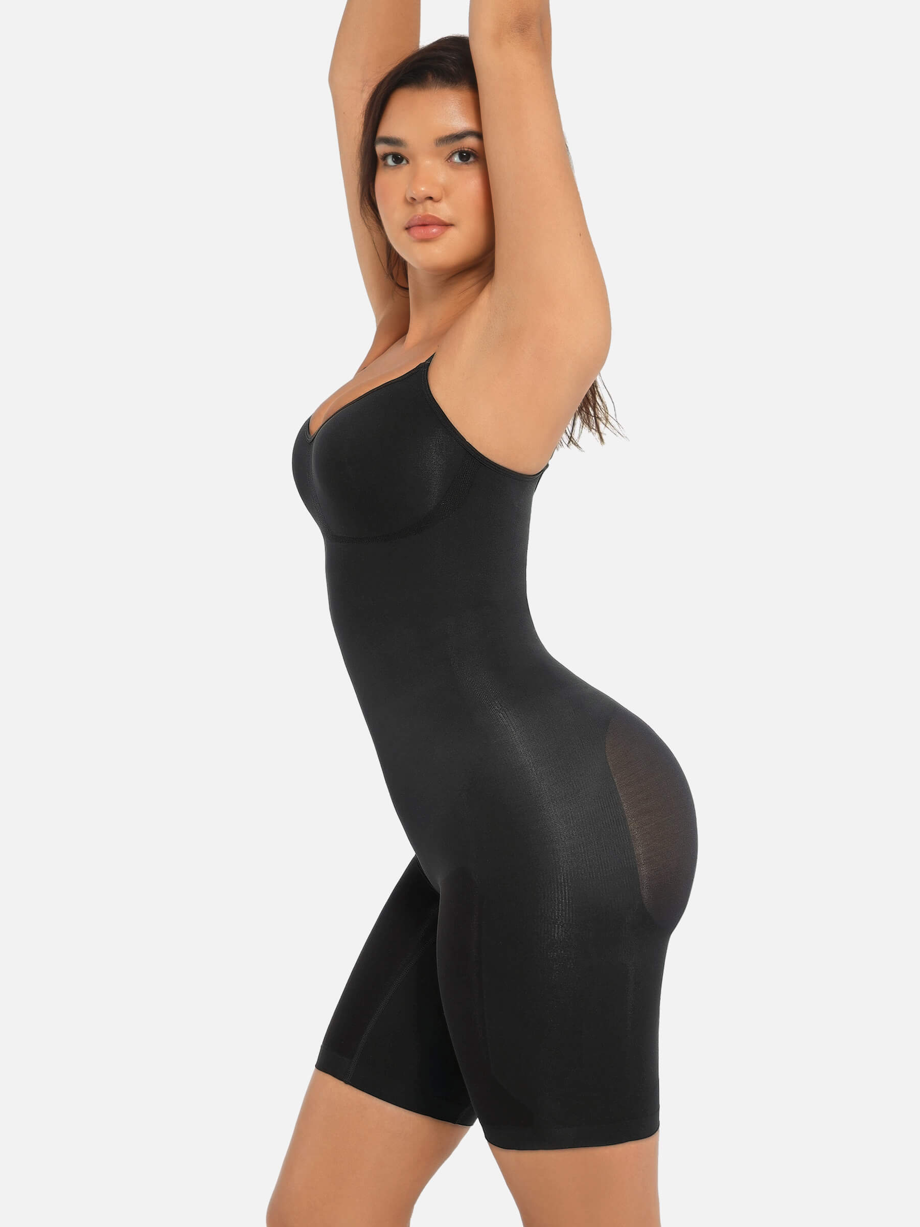 Feelingirl Seamless Boyshort Shaping Bodysuit