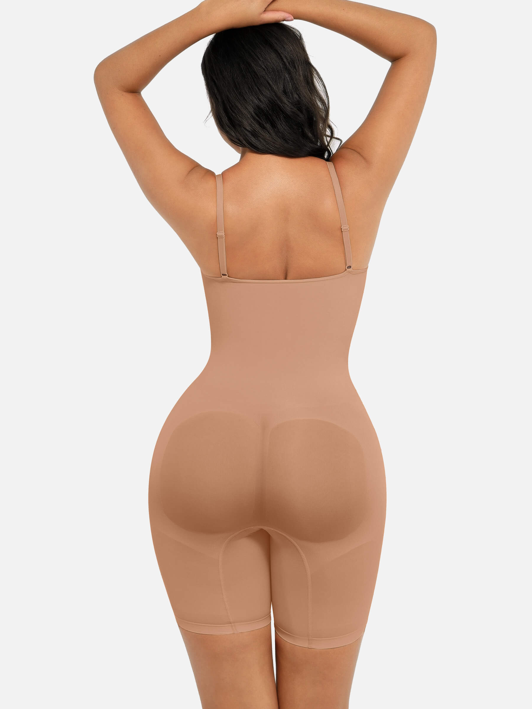 Feelingirl Seamless Boyshort Shaping Bodysuit