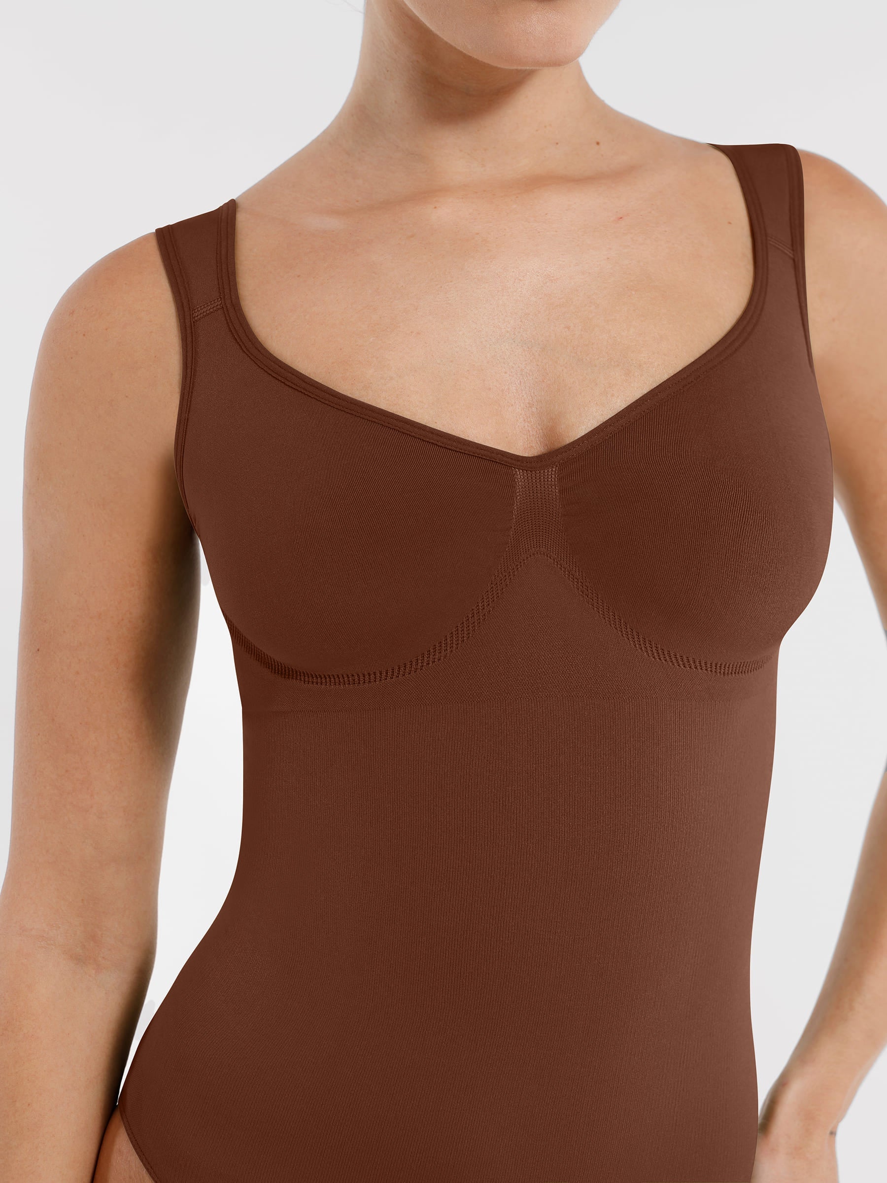 Feelingirl Soft-Touch Bodysuit Top
