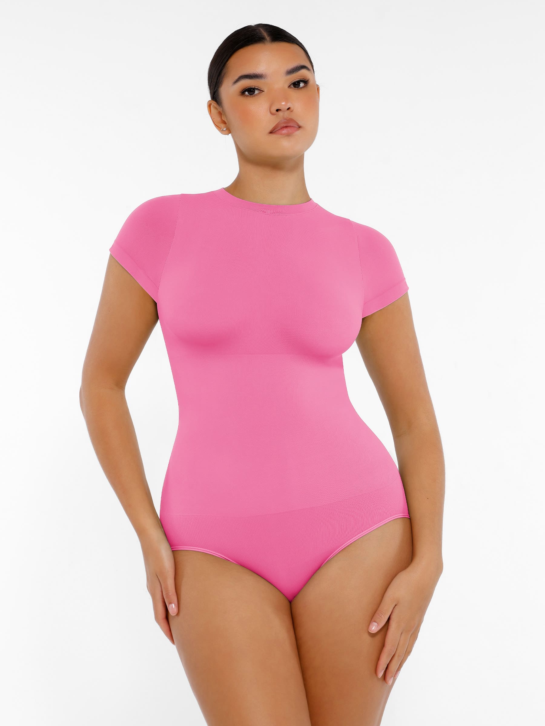 Feelingirl Seamless Crew Neck Bodysuit