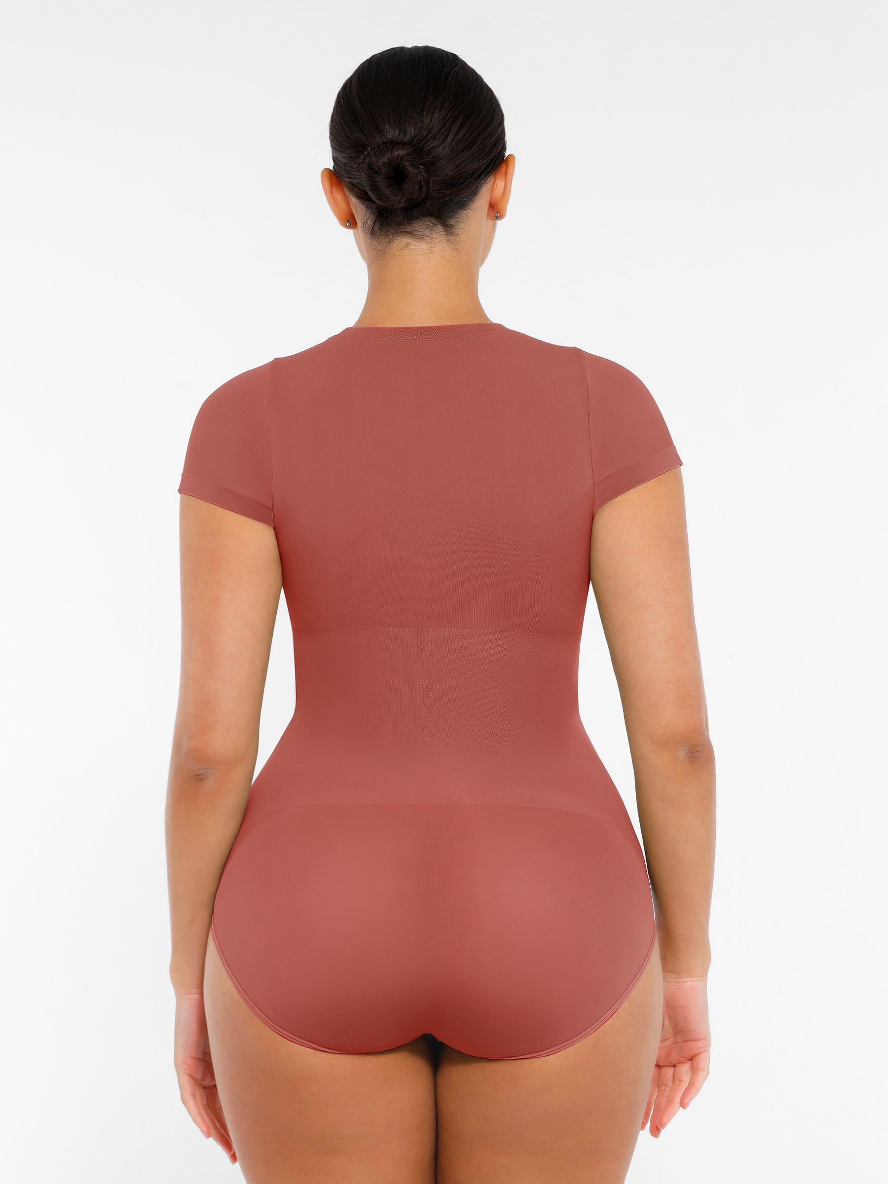 Feelingirl Seamless Crew Neck Bodysuit