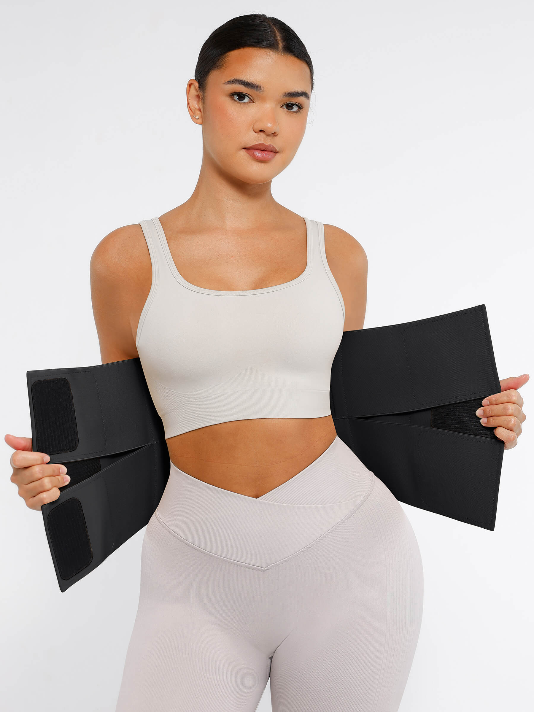 Feelingirl Triple Wrap Tummy Control Waist Trainer Belt