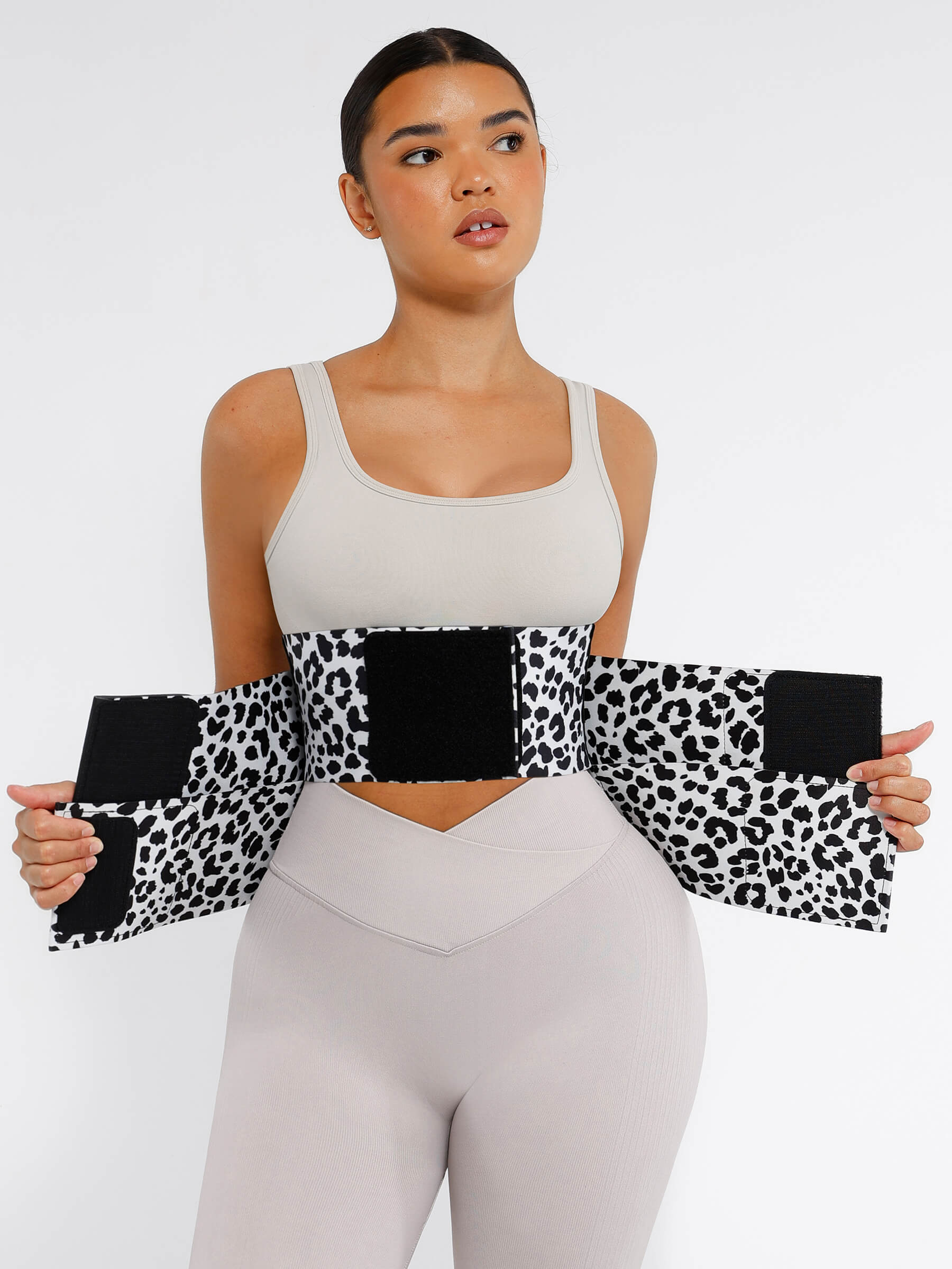 Feelingirl Triple Wrap Tummy Control Waist Trainer Belt