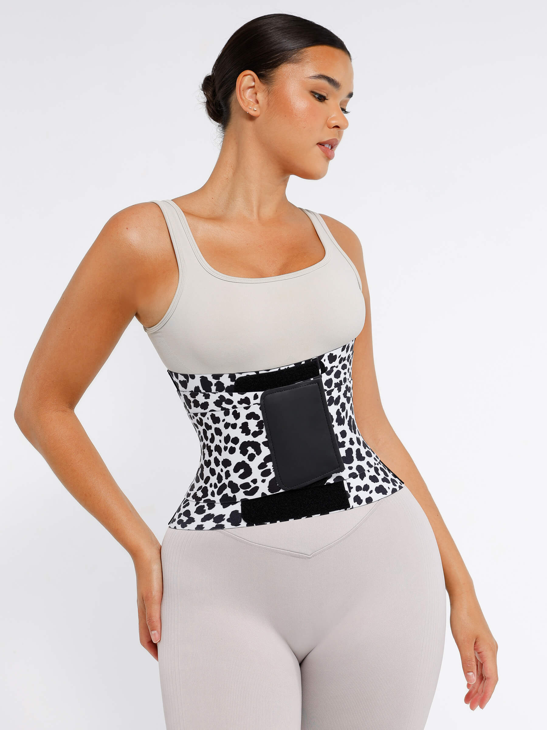 Feelingirl Triple Wrap Tummy Control Waist Trainer Belt