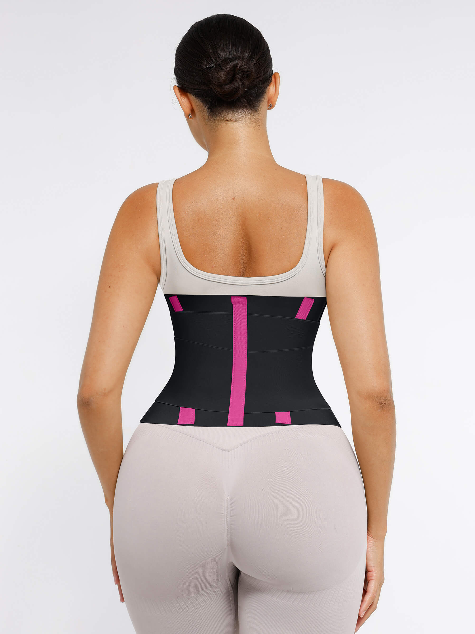 Feelingirl Triple Wrap Tummy Control Waist Trainer Belt
