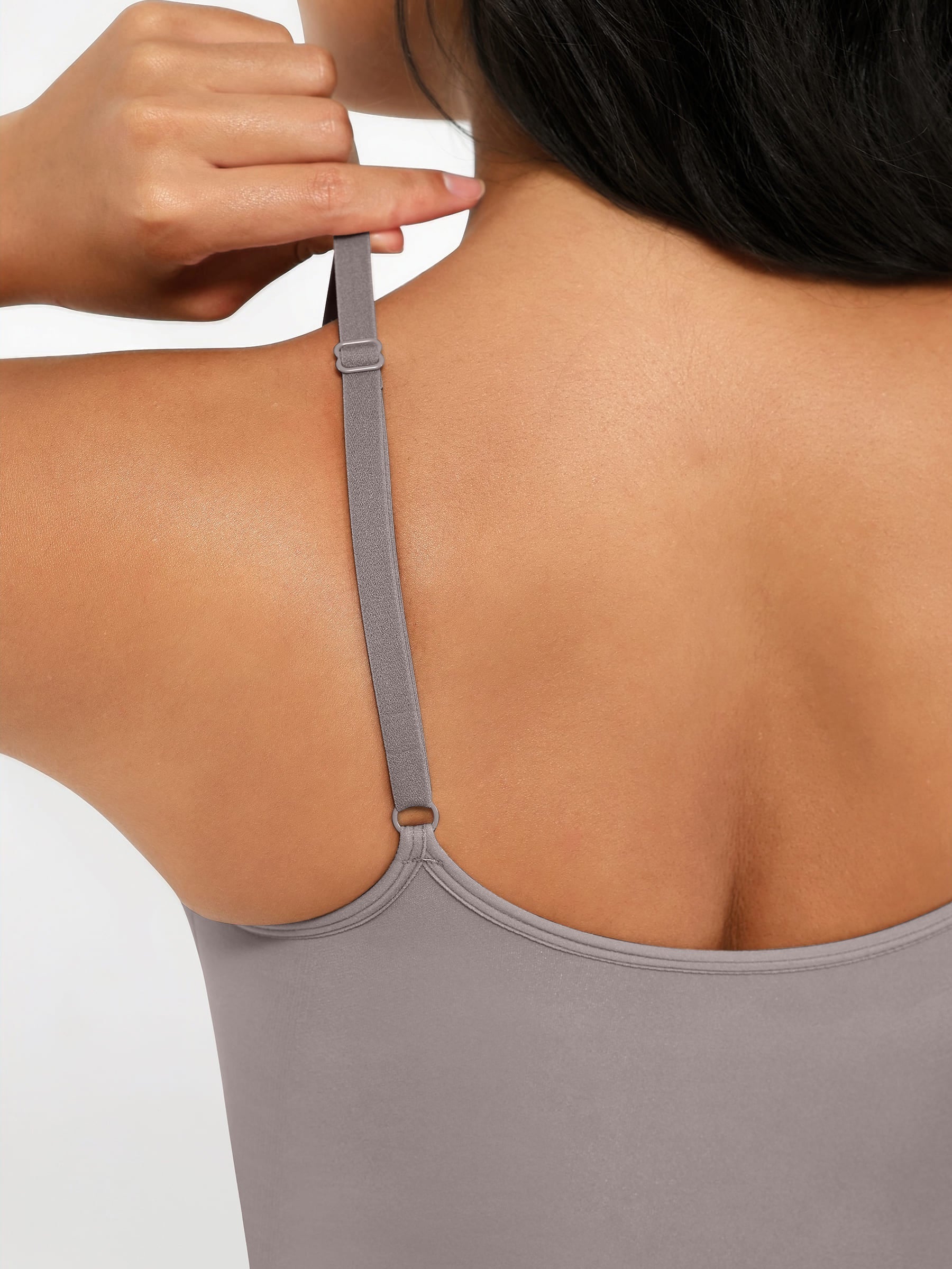 Feelingirl Tummy Control Seamless Thong Bodysuit