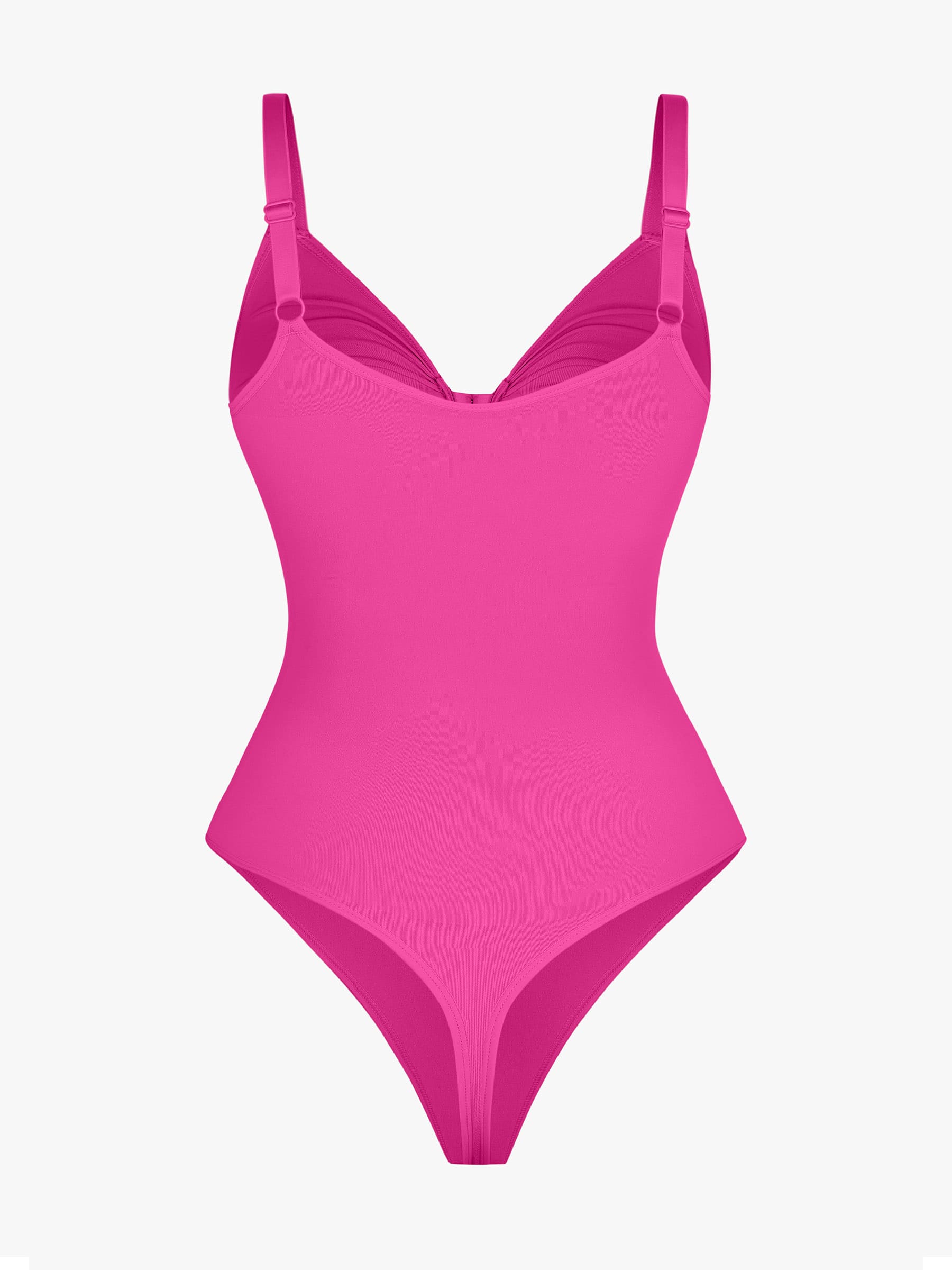 Feelingirl Seamless Tummy Control Zipper Bodysuit