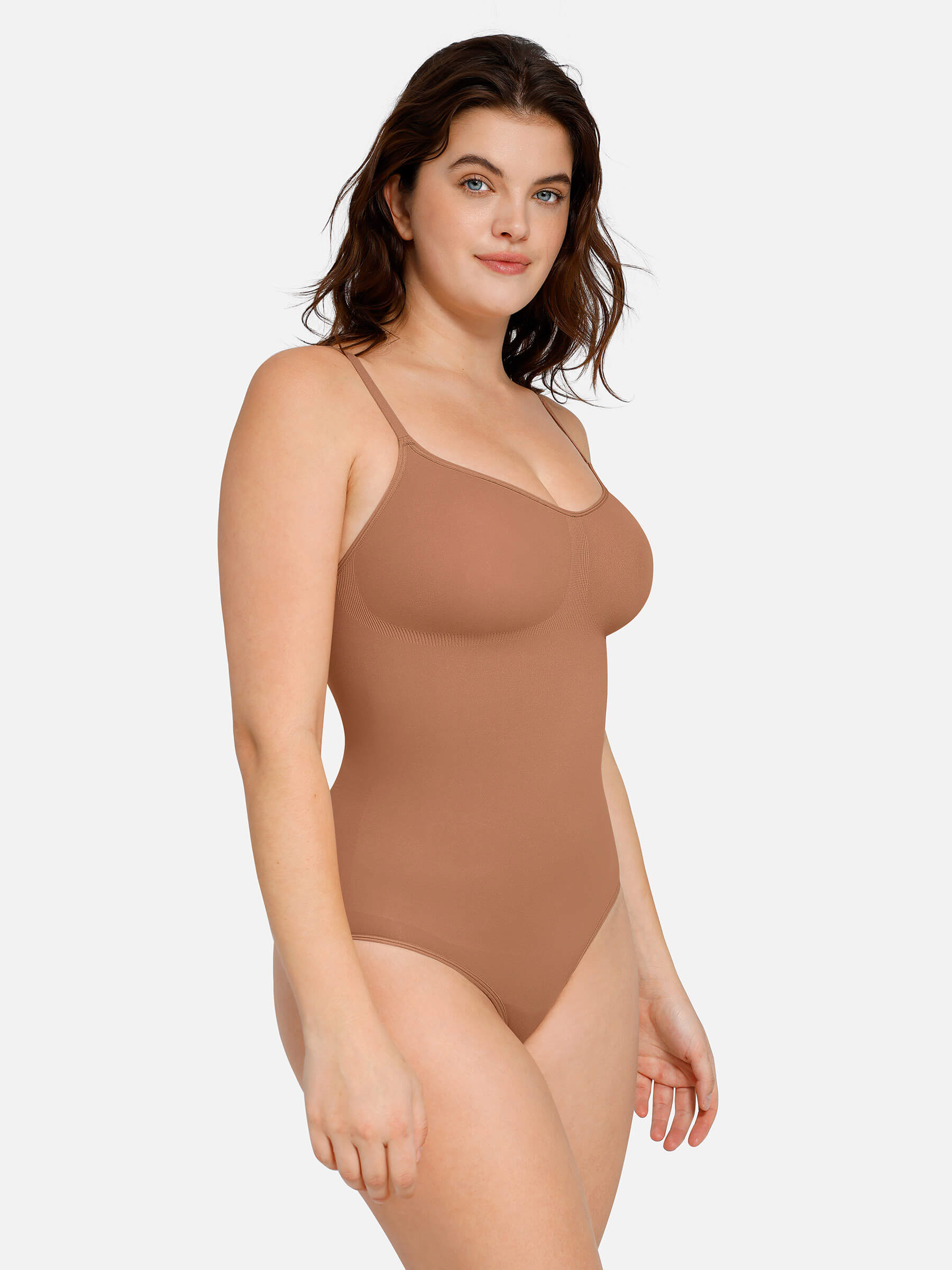 Feelingirl Everyday Wear Seamless Thong Bodysuit