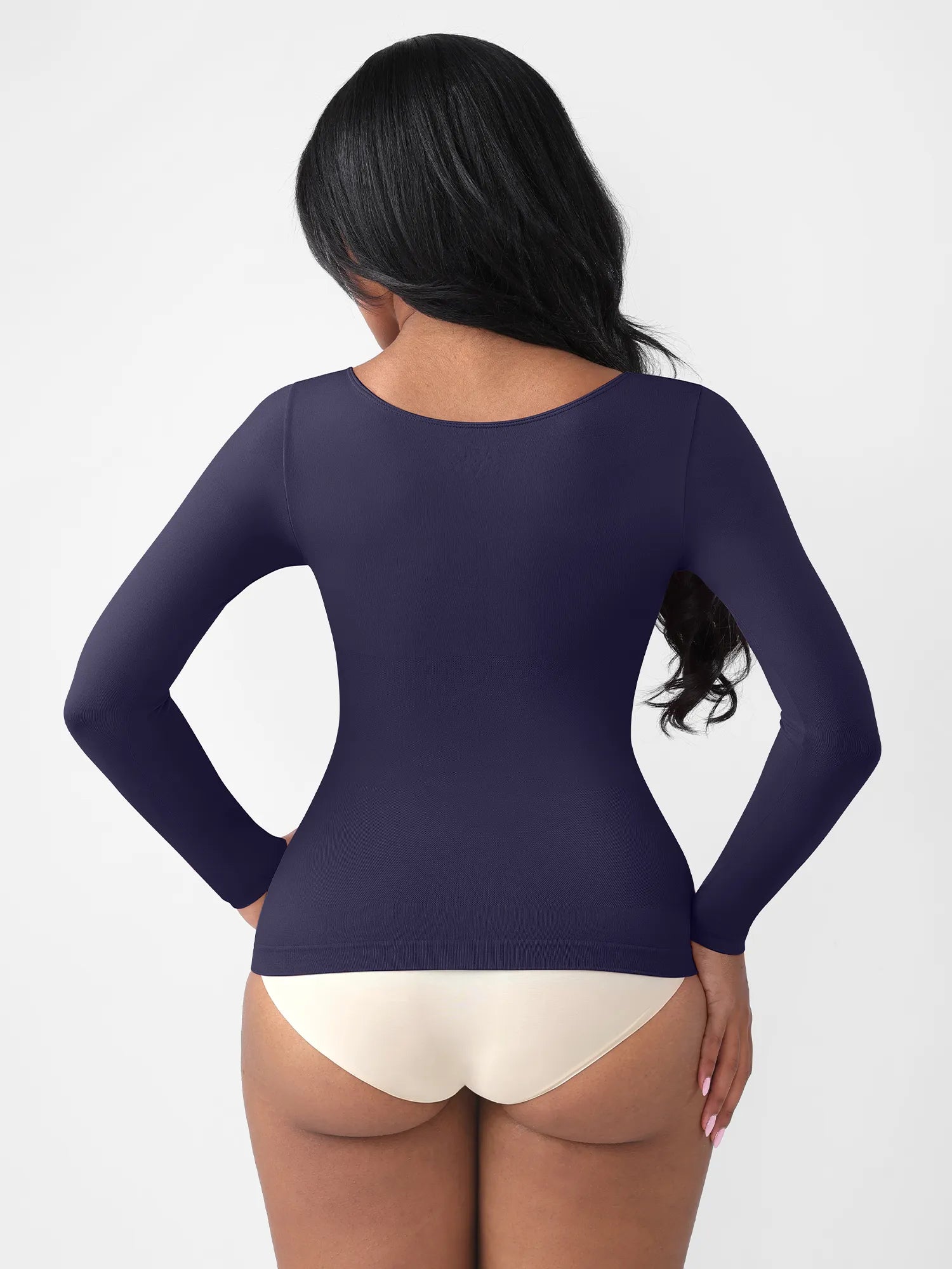 Feelingirl Everyday Seamless Long Sleeve Shaper