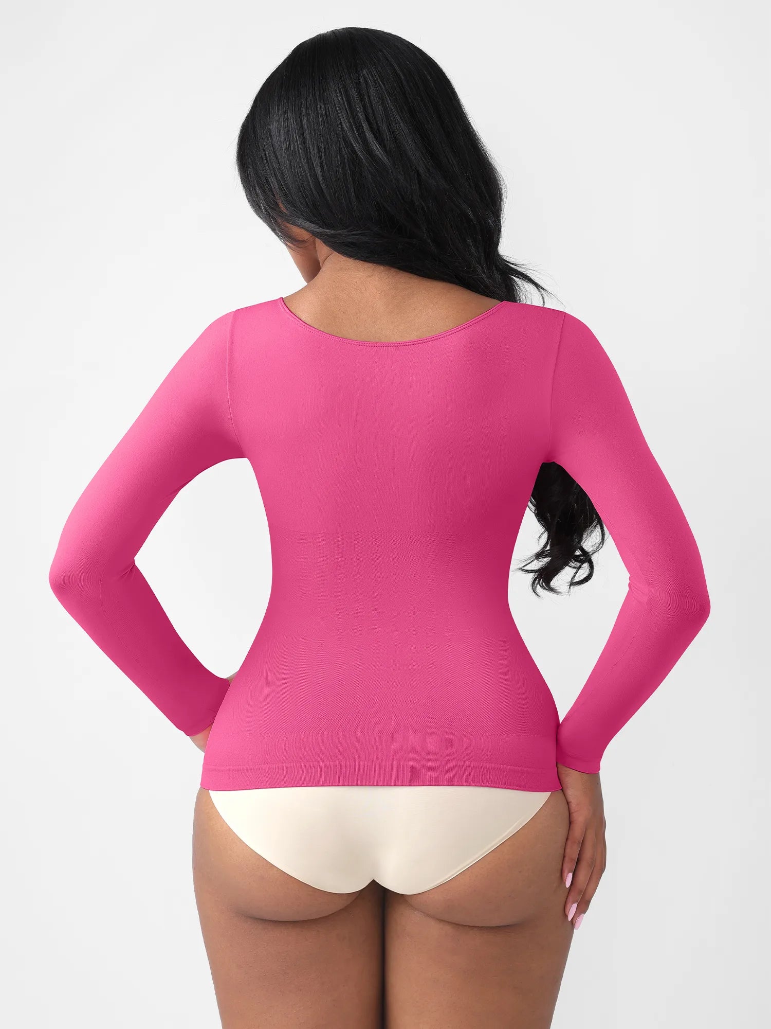 Feelingirl Everyday Seamless Long Sleeve Shaper