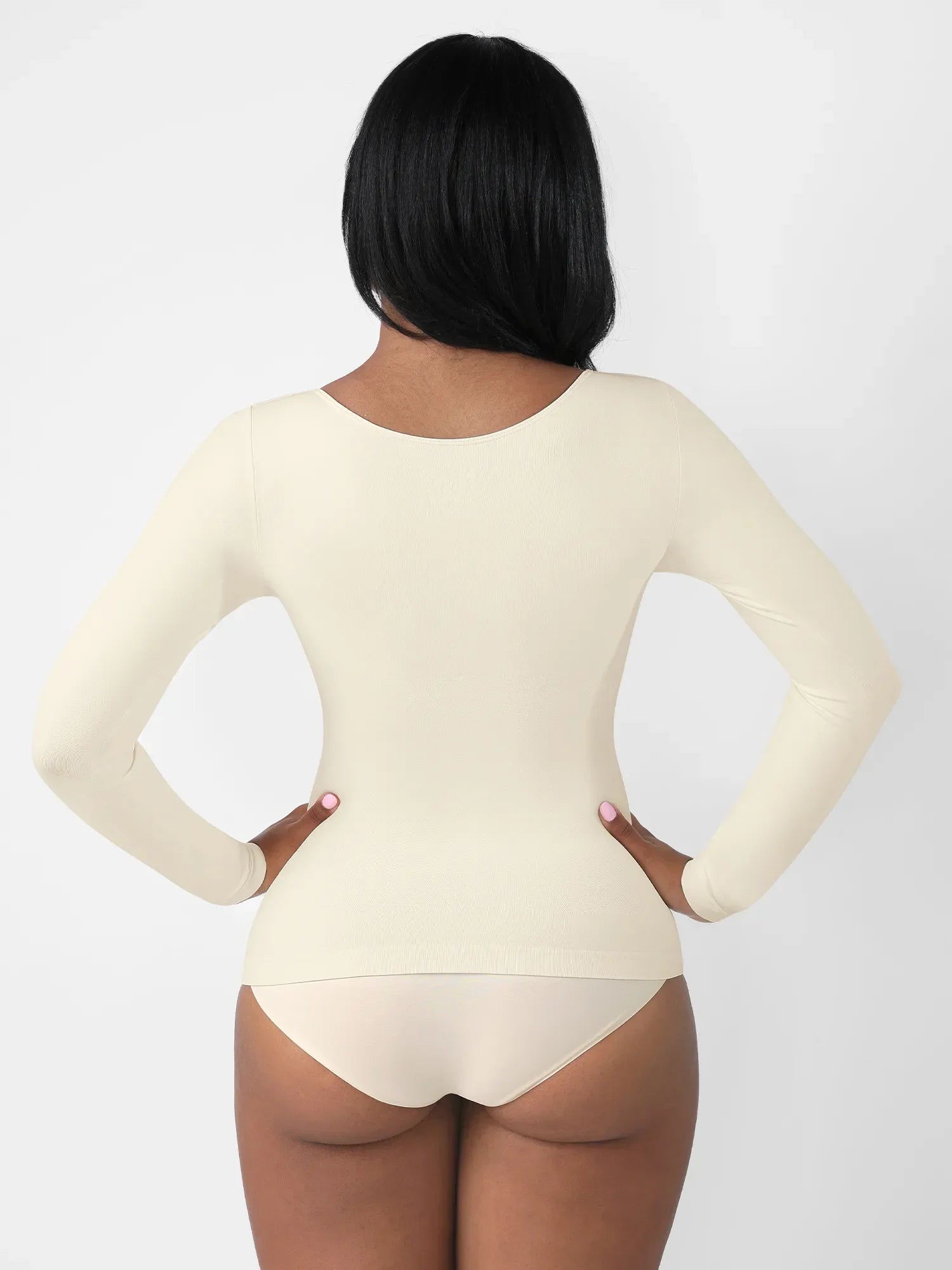 Feelingirl Everyday Seamless Long Sleeve Shaper