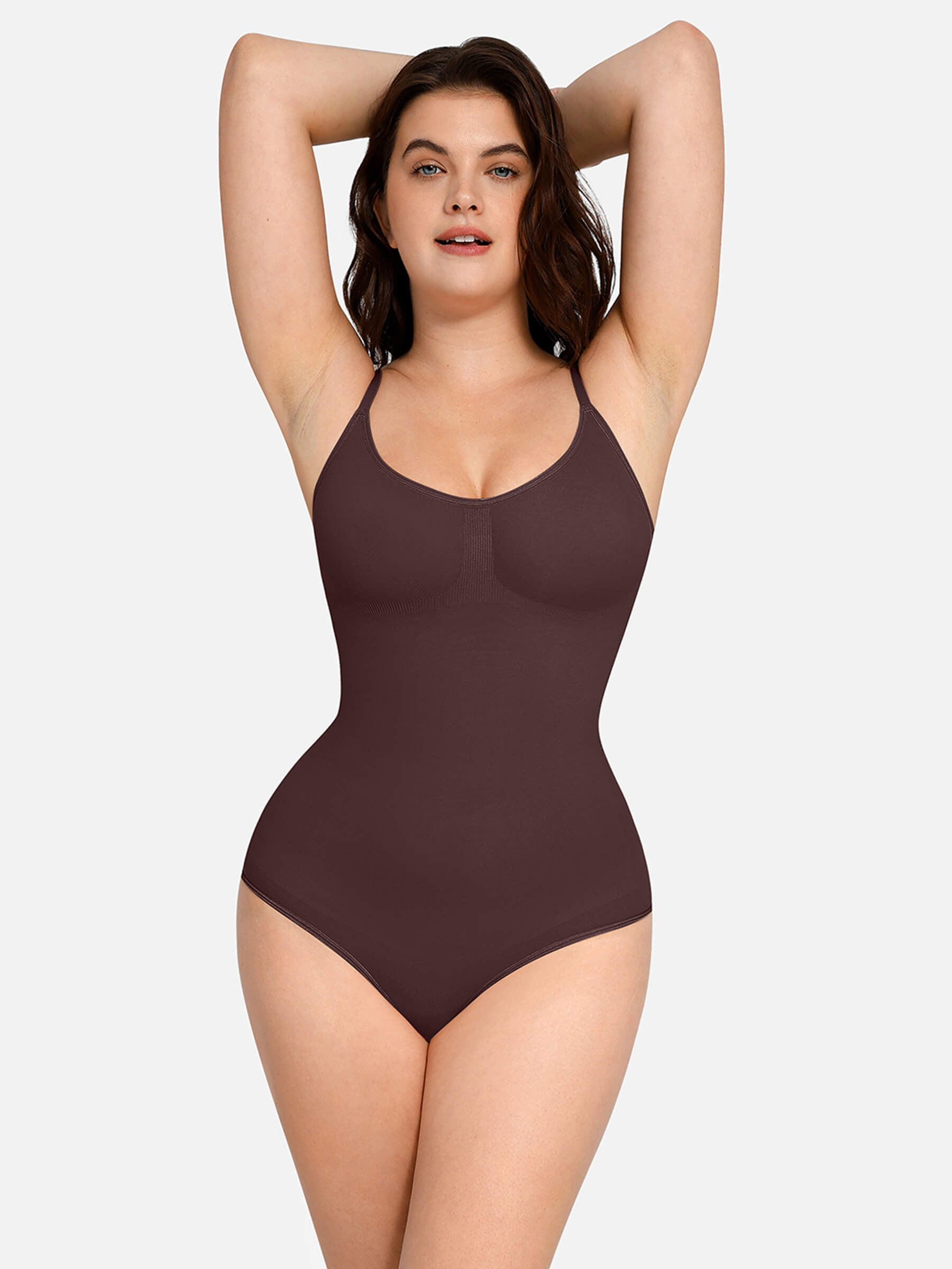 Feelingirl Everyday Wear Seamless Thong Bodysuit