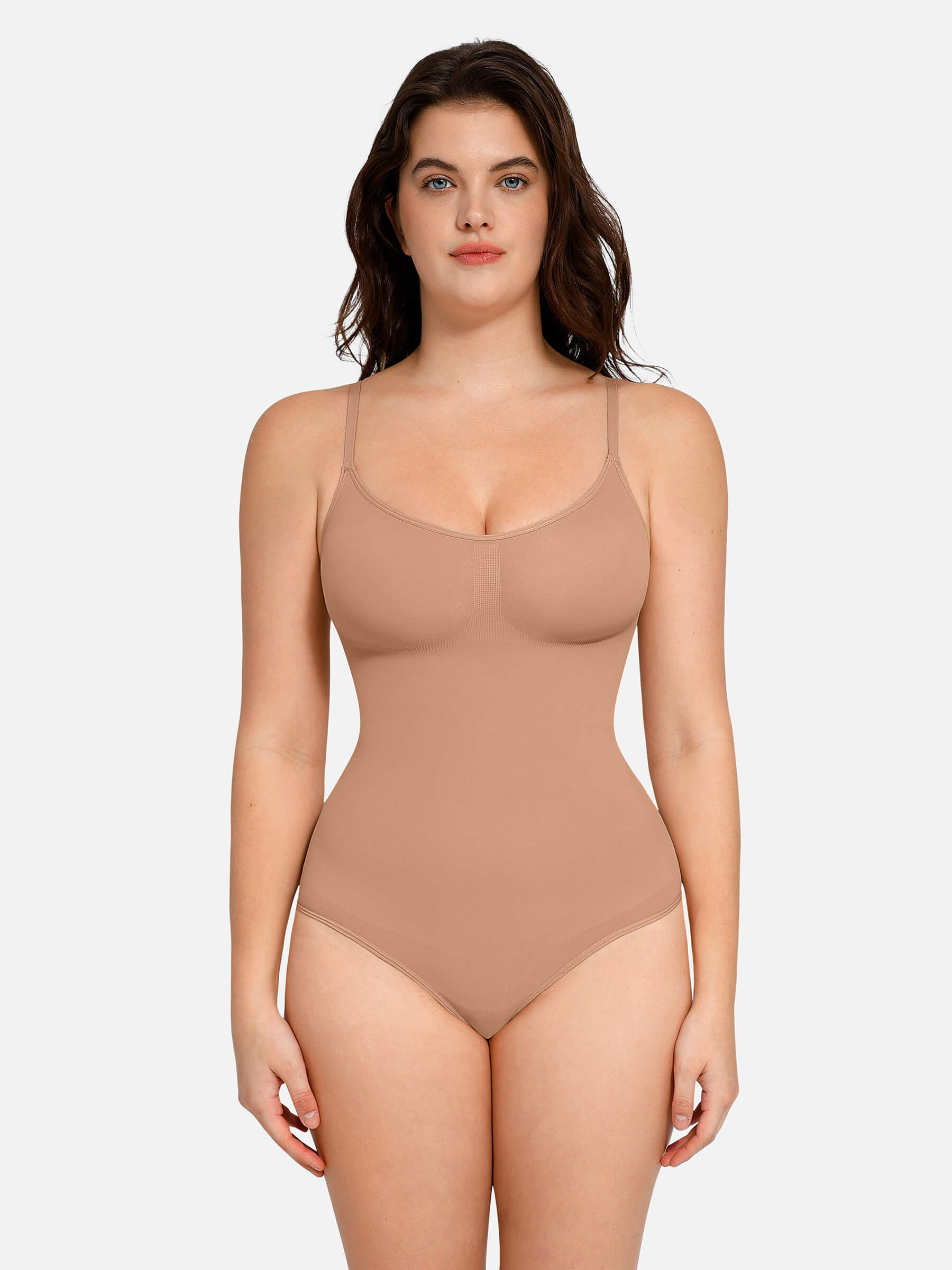 Feelingirl Everyday Wear Seamless Thong Bodysuit