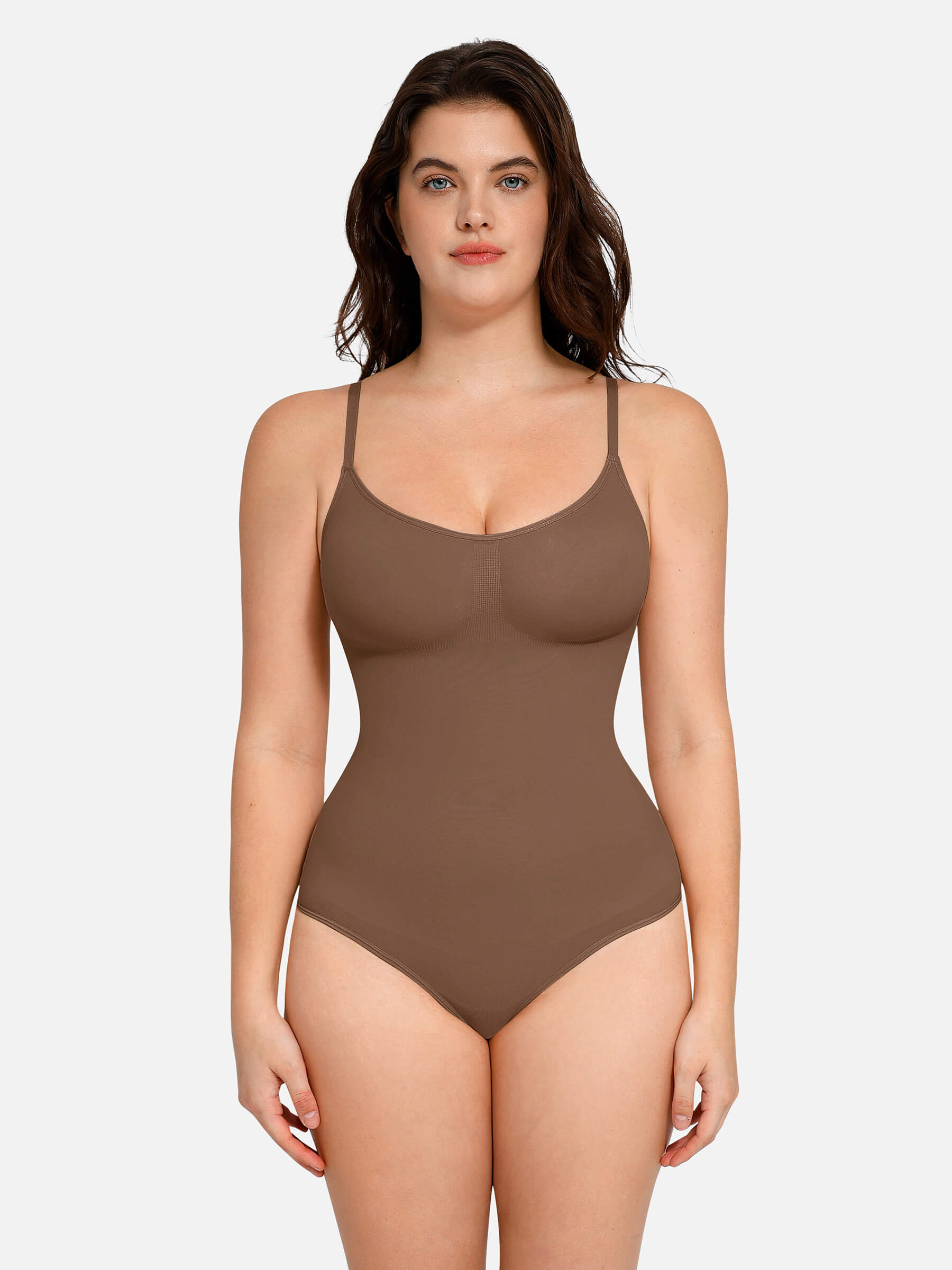Feelingirl Everyday Wear Seamless Thong Bodysuit