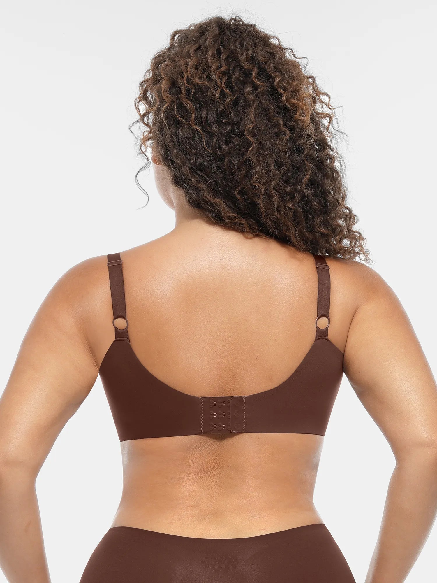 Feelingirl Adjustable Deep V-Neck Underwire Bra