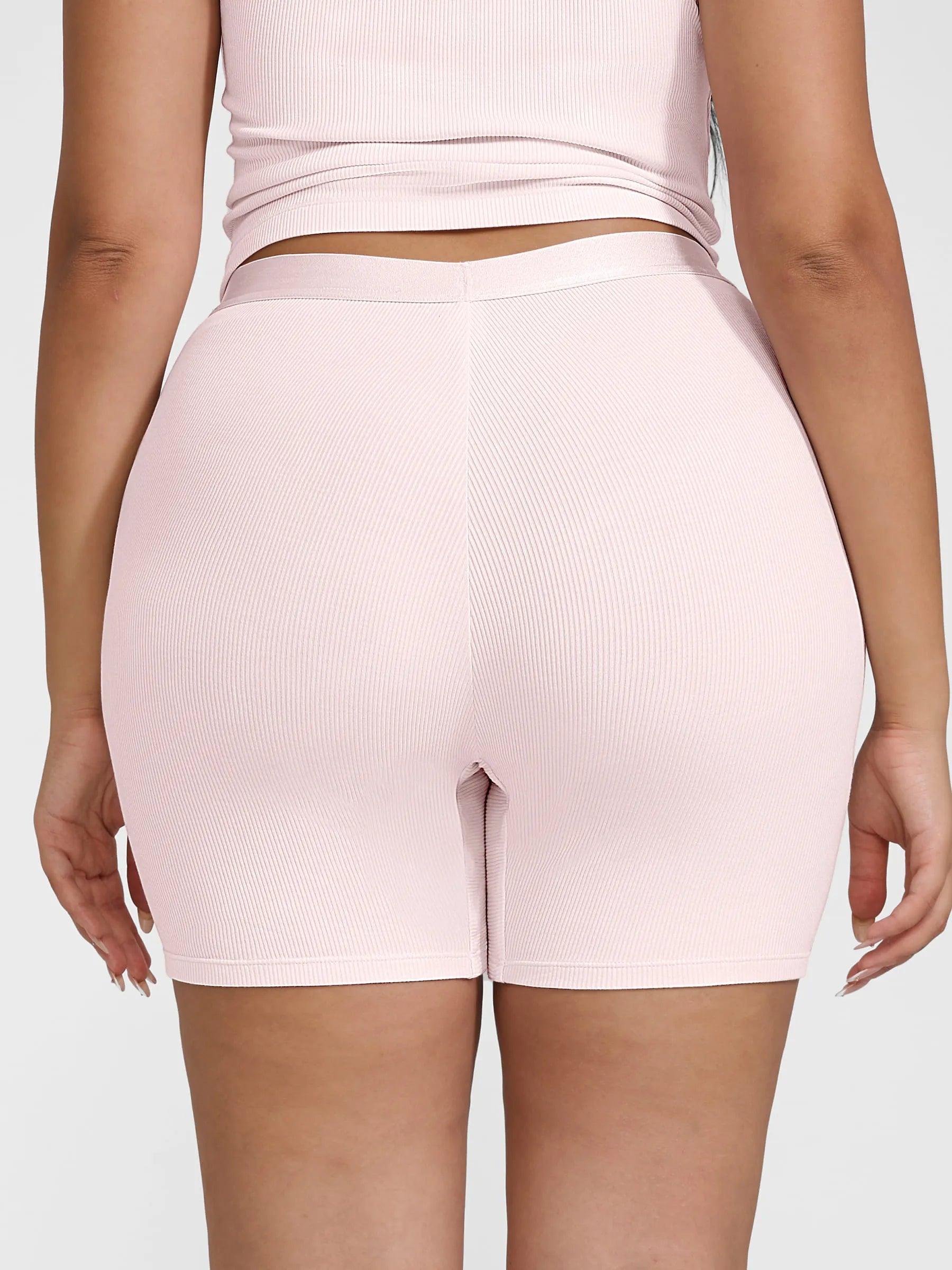 Feelingirl Comfortable Stretchy Mid-Waist Boxer Shorts