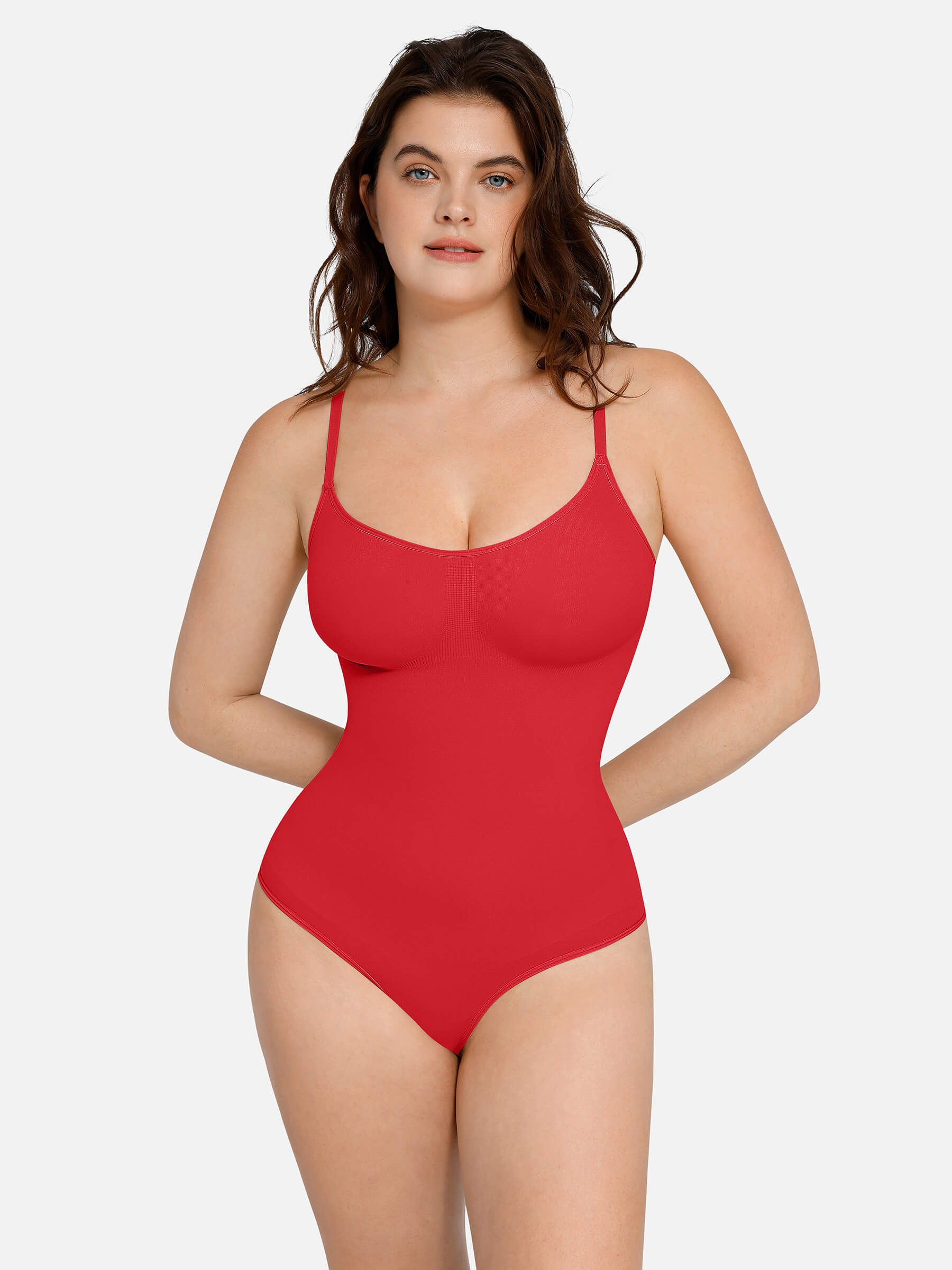 Feelingirl Everyday Wear Seamless Thong Bodysuit