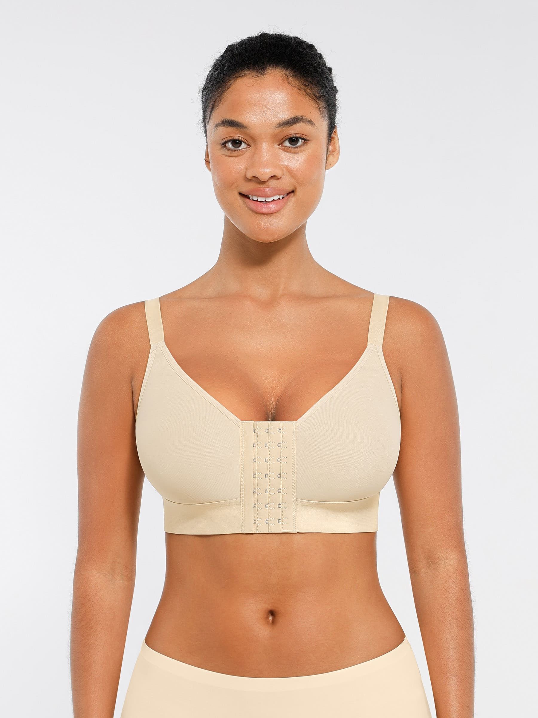 Feelingirl Full Coverage Front Closure Post-Operation Bra