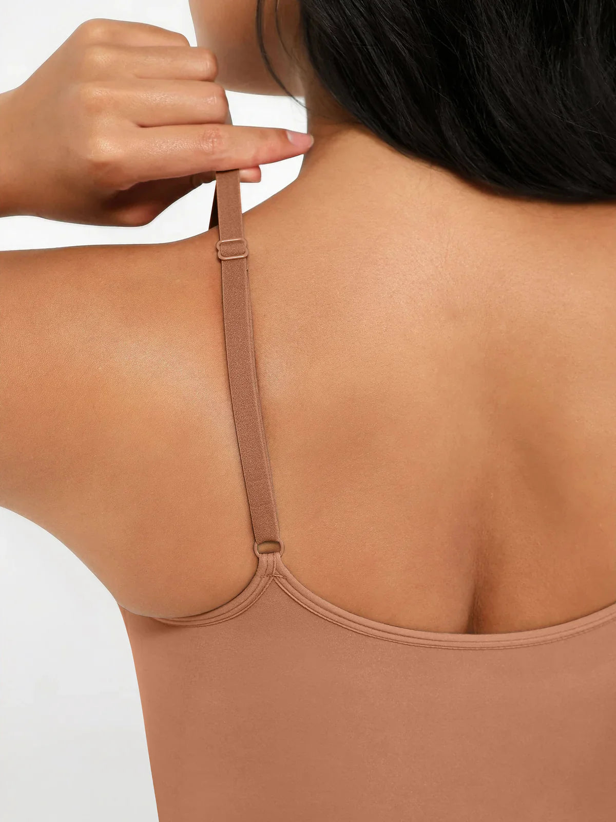 Feelingirl Tummy Control Seamless Thong Bodysuit