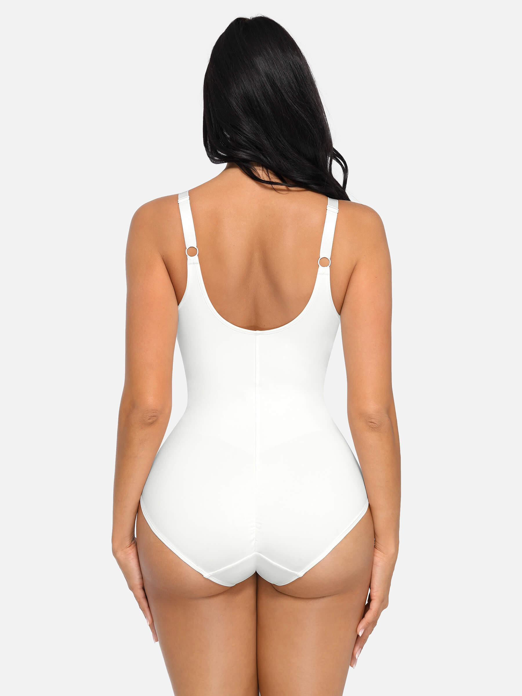 Divinegirl V Neck Tummy Control Bodysuit