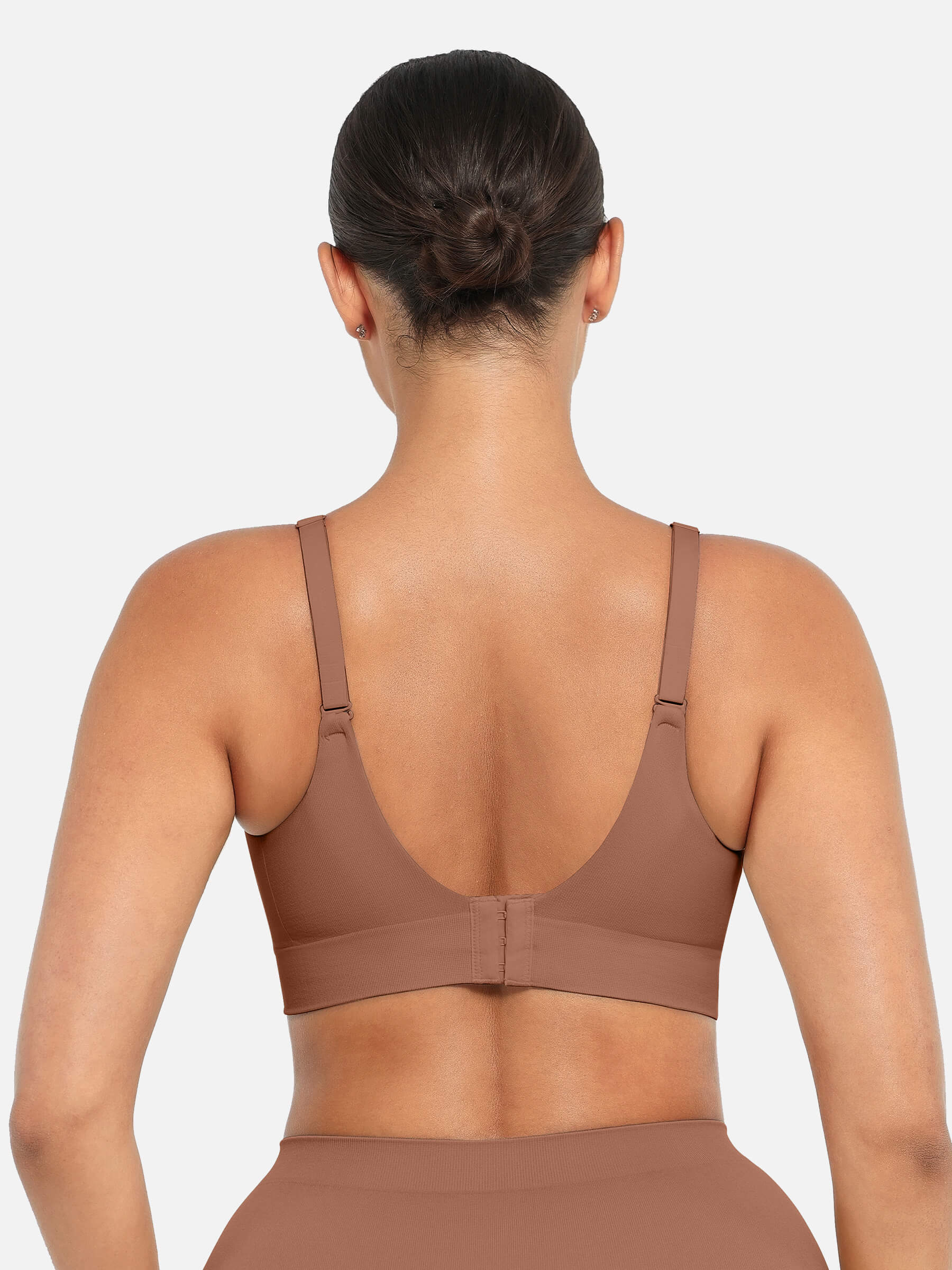 Feelingirl Full Coverage Wireless Bra + Push-Up Seamless Bra