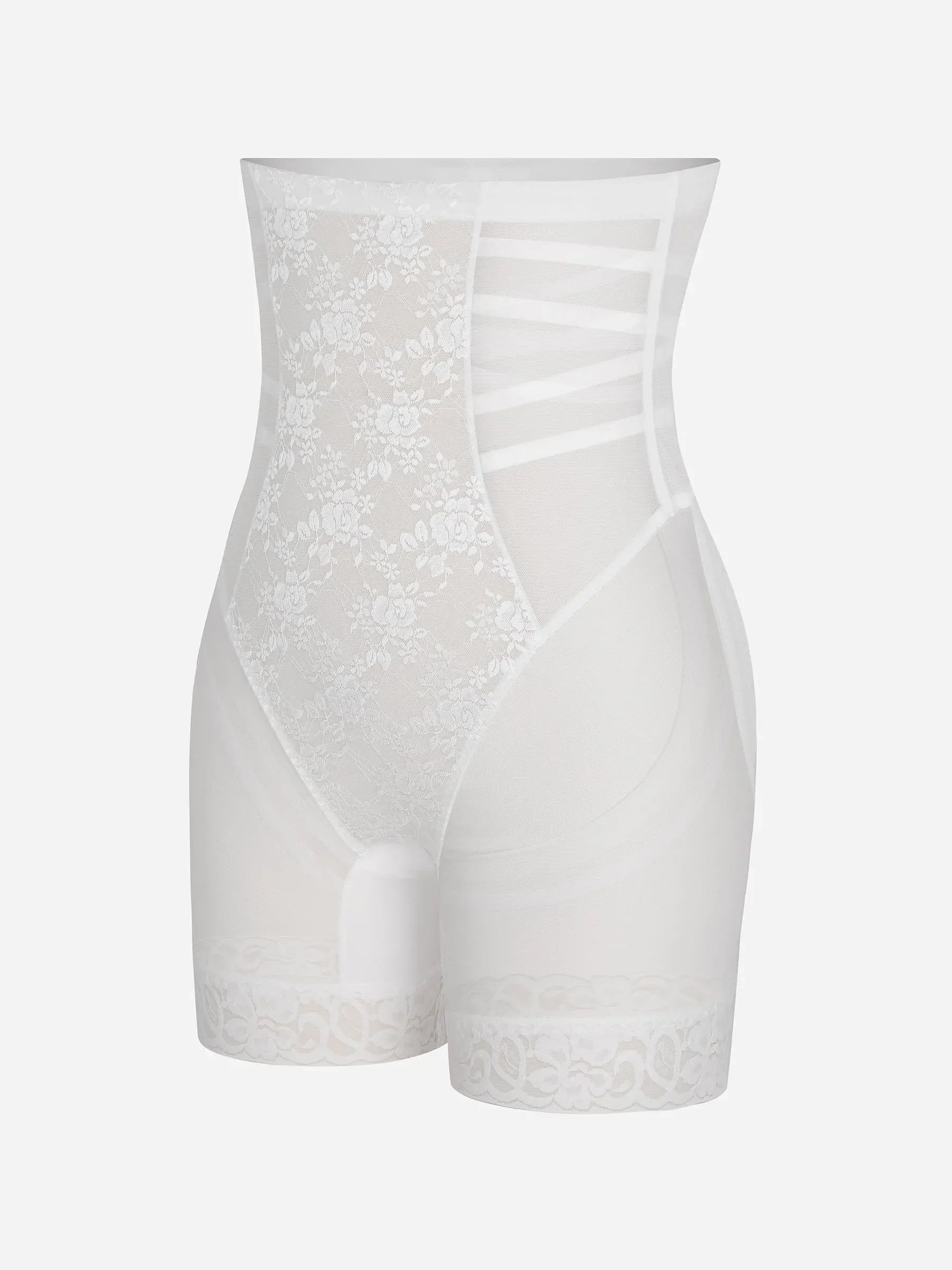 Feelingirl Patterned Lace Breathable Shapewear Shorts
