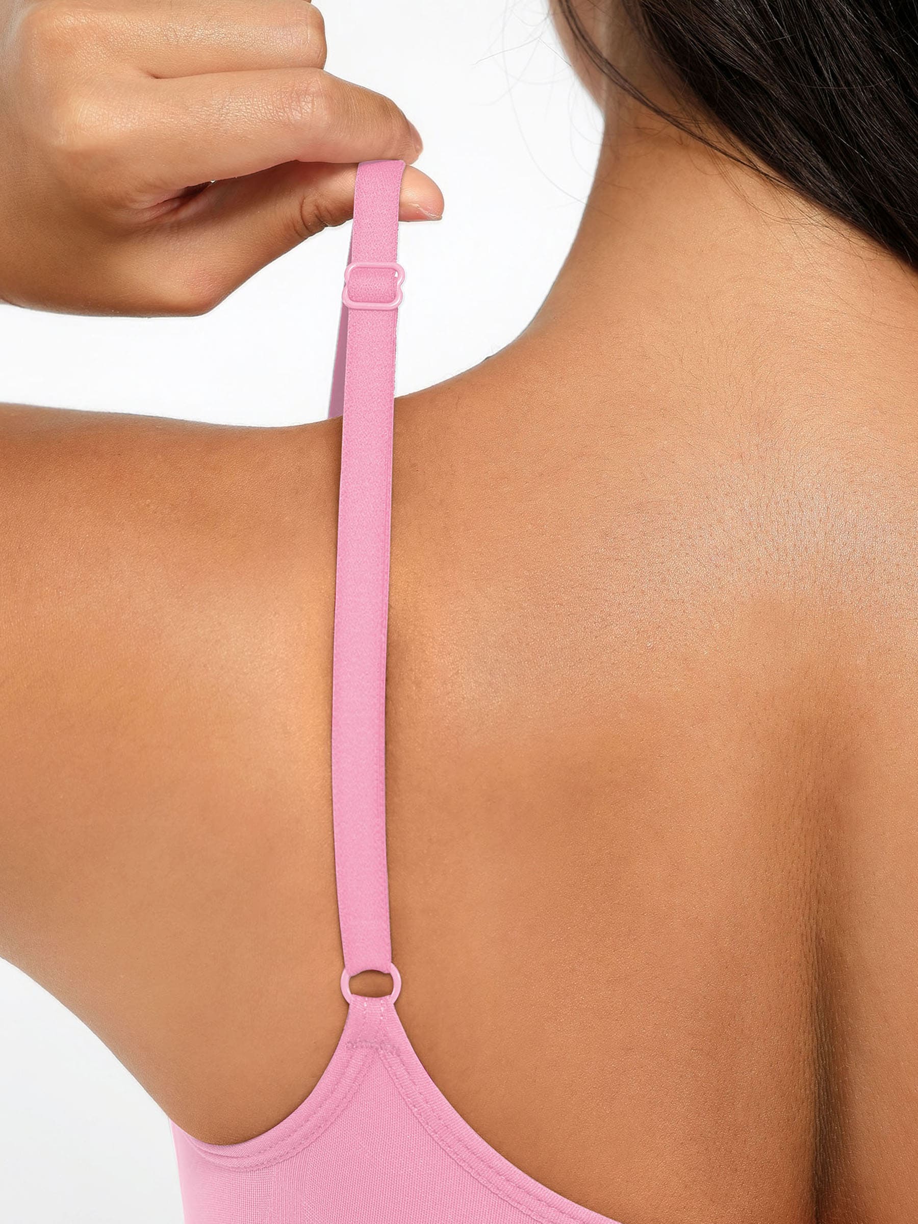 Feelingirl Tummy Control Seamless Thong Bodysuit