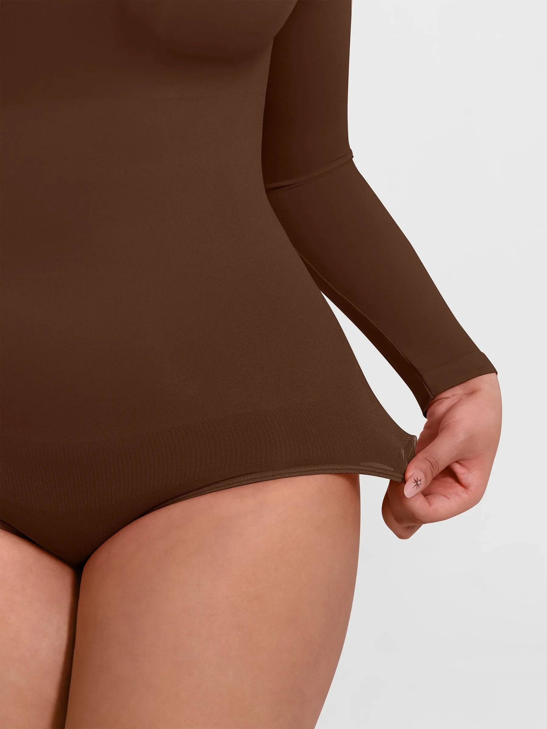 Feelingirl Seamless Crew Neck Bodysuit