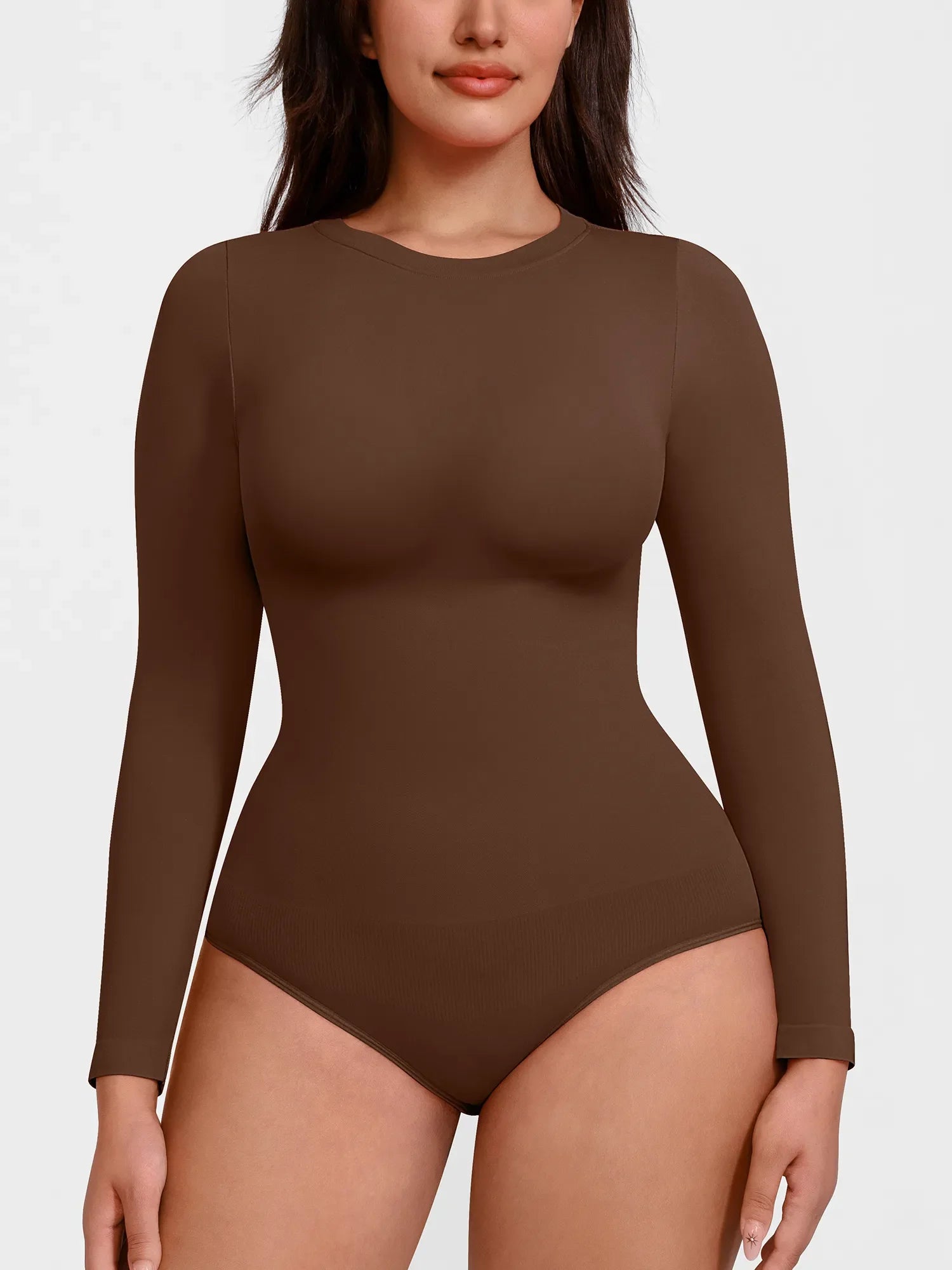 Feelingirl Seamless Crew Neck Bodysuit