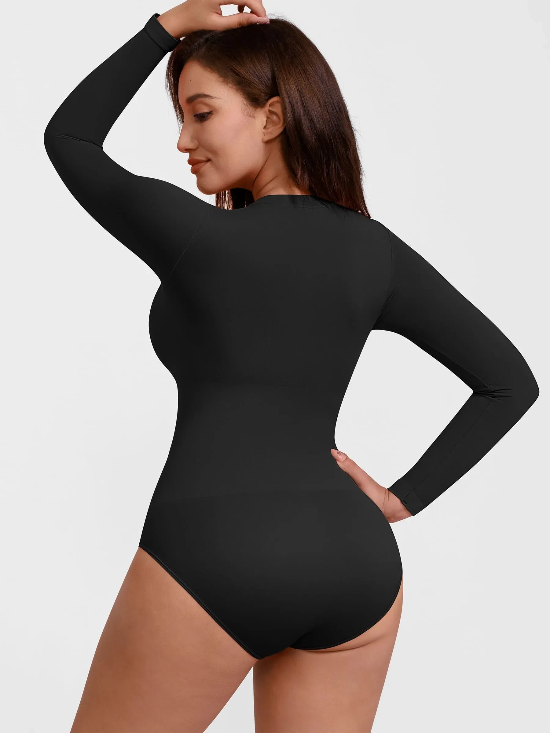 Feelingirl Seamless Crew Neck Bodysuit