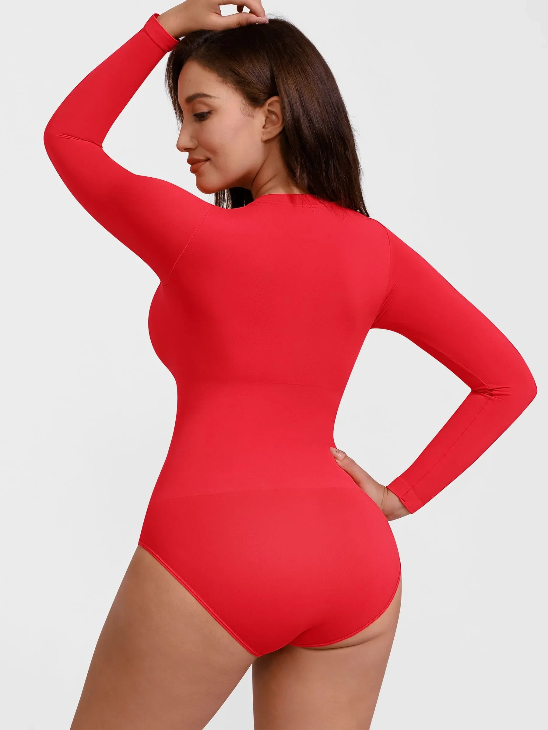 Feelingirl Seamless Crew Neck Bodysuit