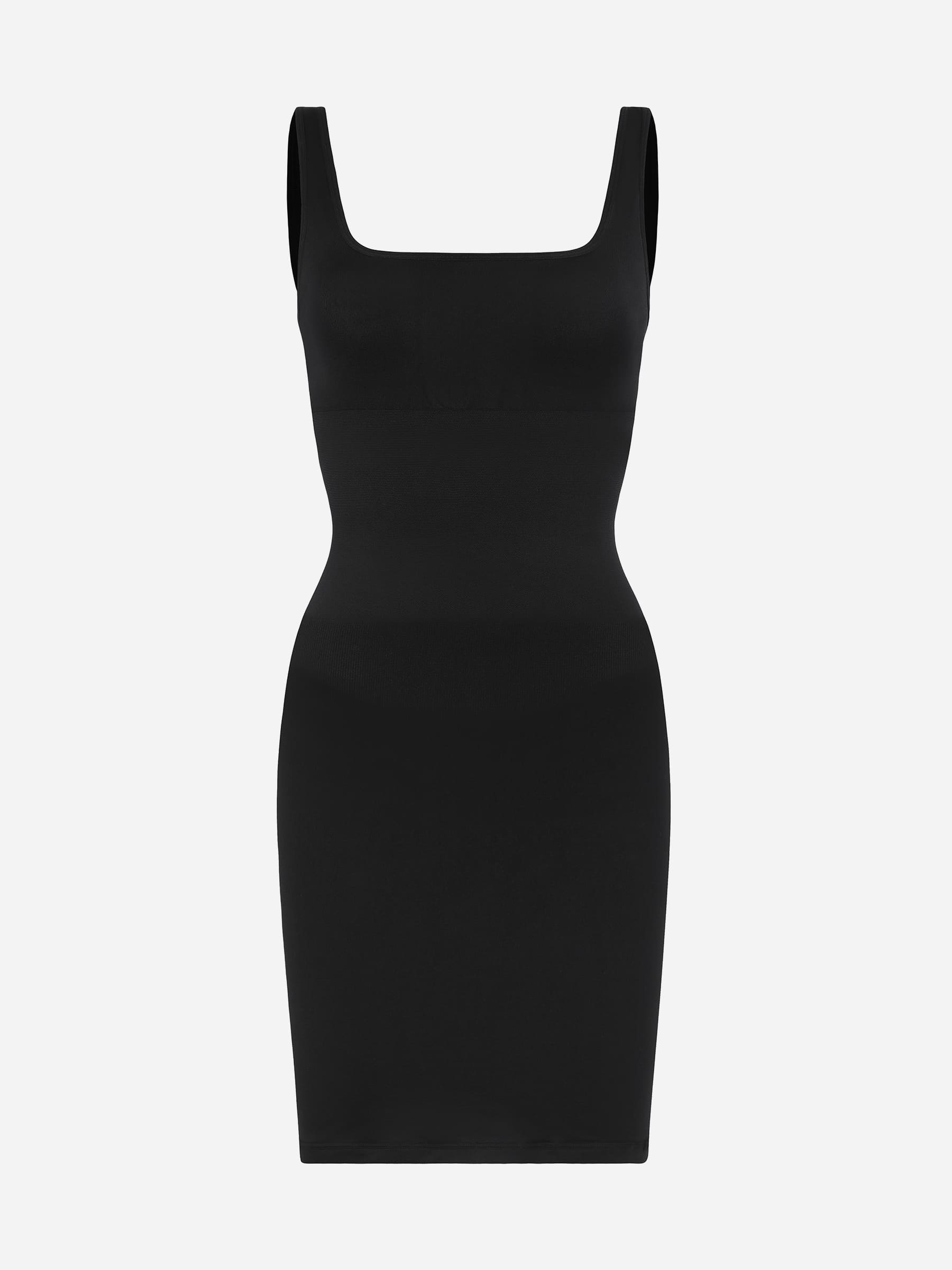 Feelingirl Seamless Square Neck Shaping Dress