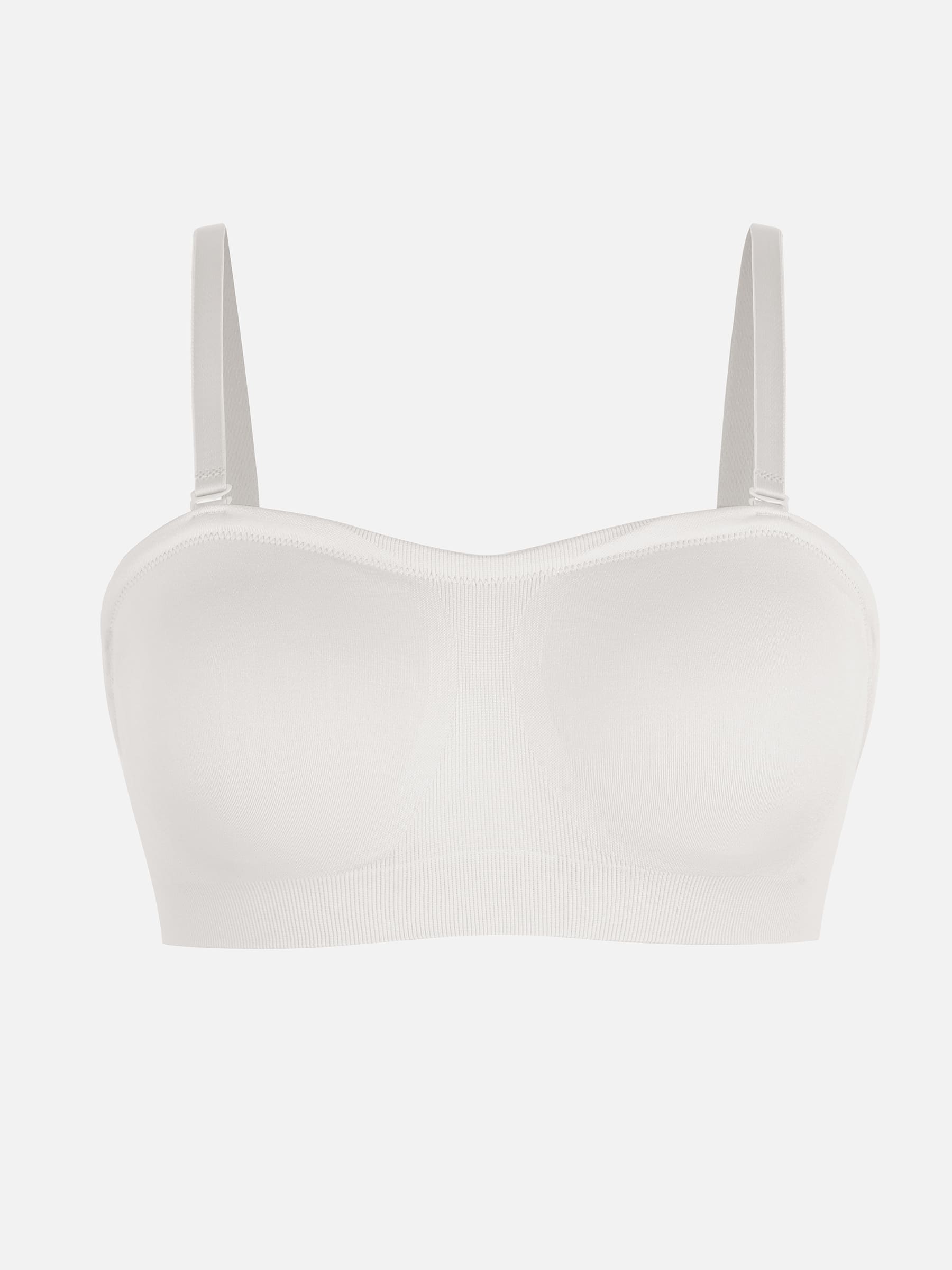 Feelingirl Seamless Anti-Slip Bandeau Bra