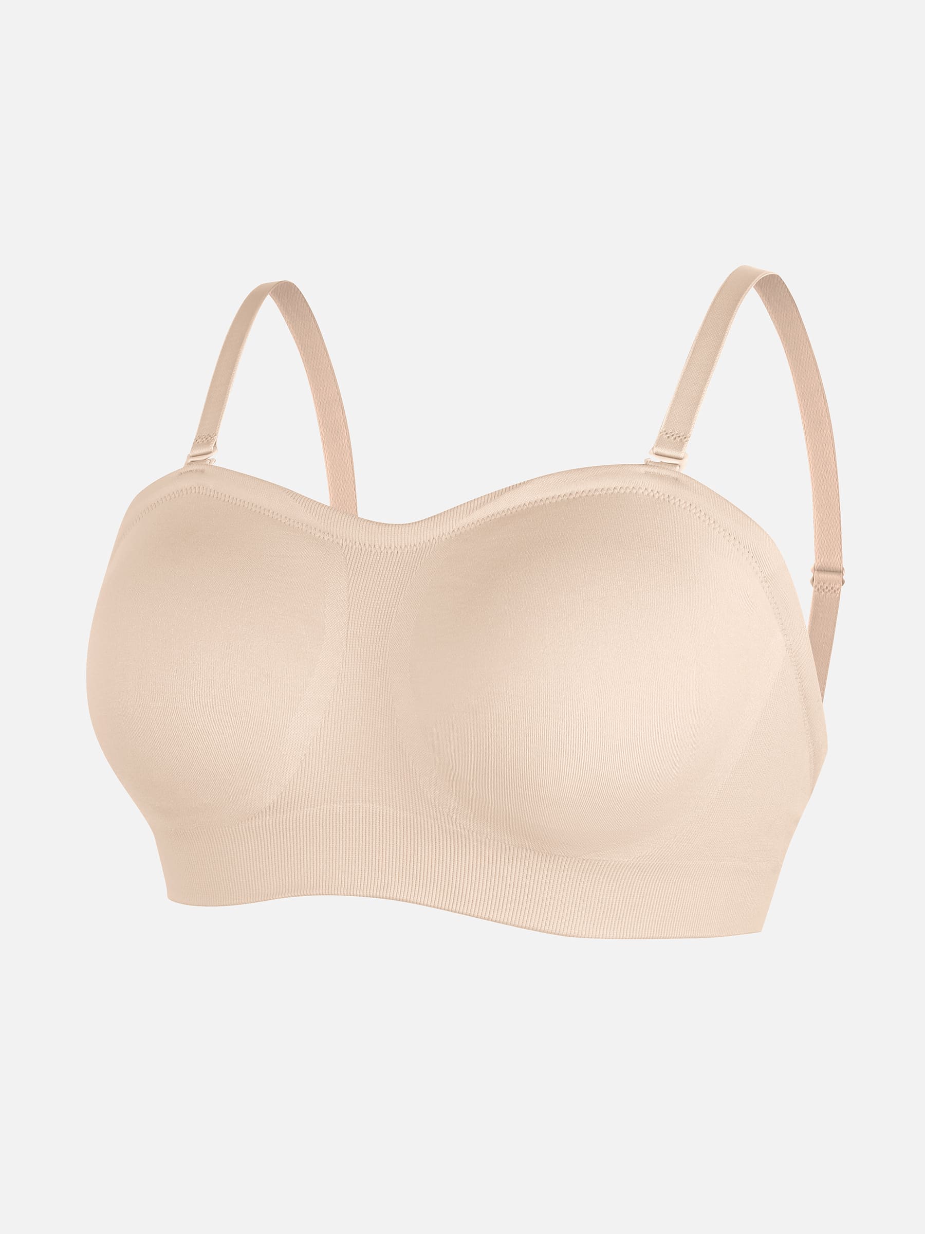 Feelingirl Seamless Anti-Slip Bandeau Bra