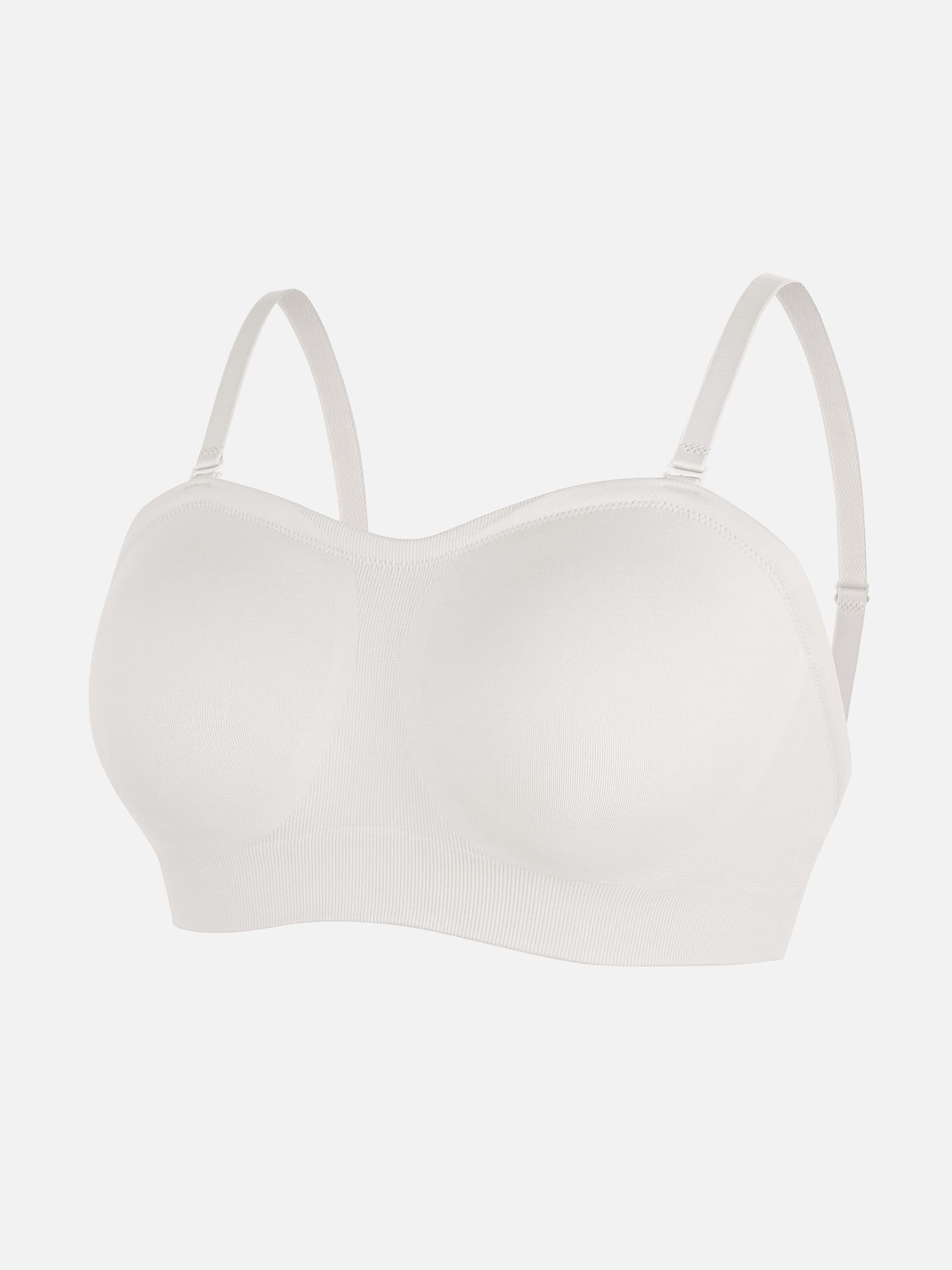 Feelingirl Seamless Anti-Slip Bandeau Bra