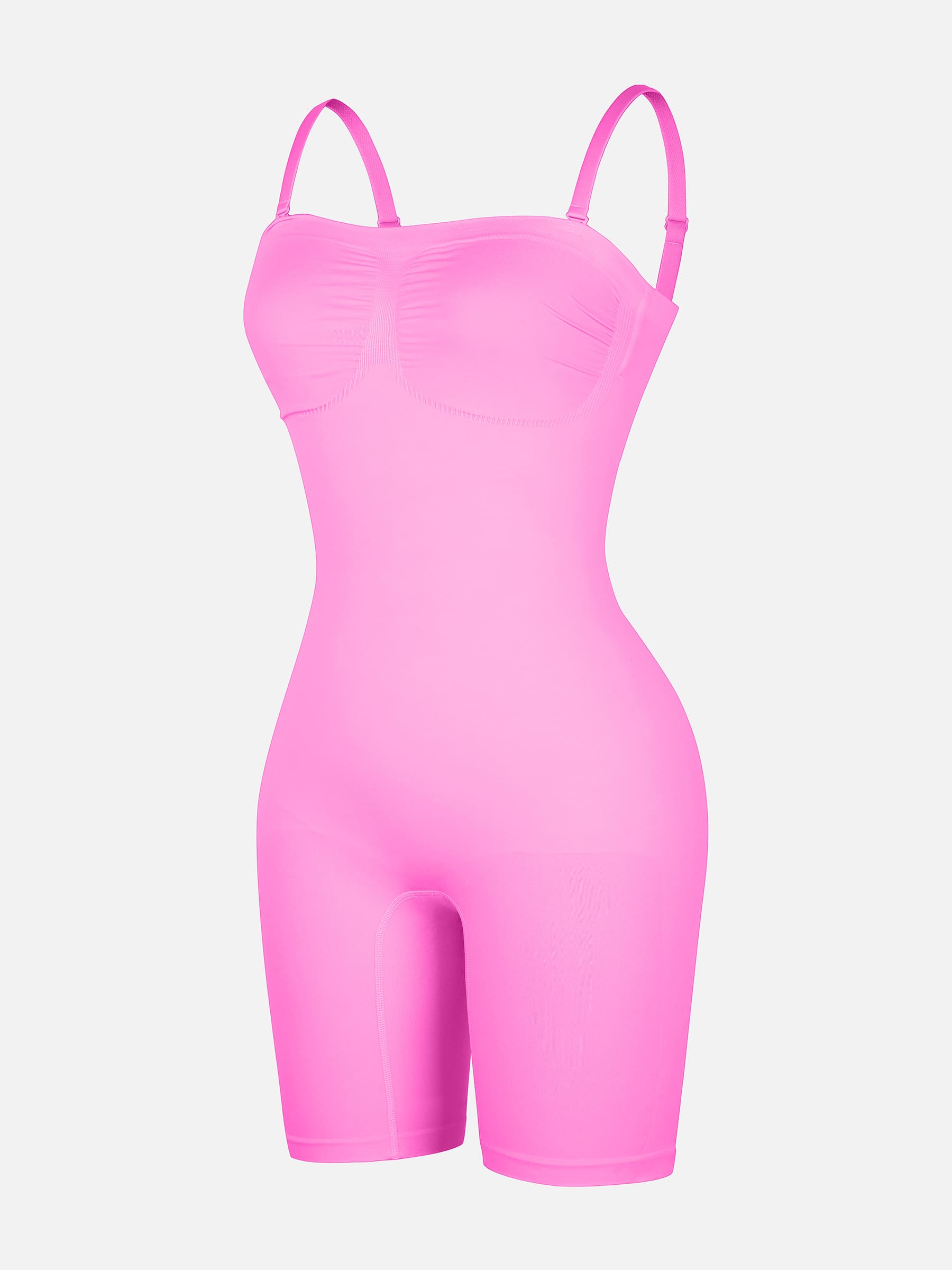 Feelingirl Seamless Strapless Bodysuit with Removable Straps