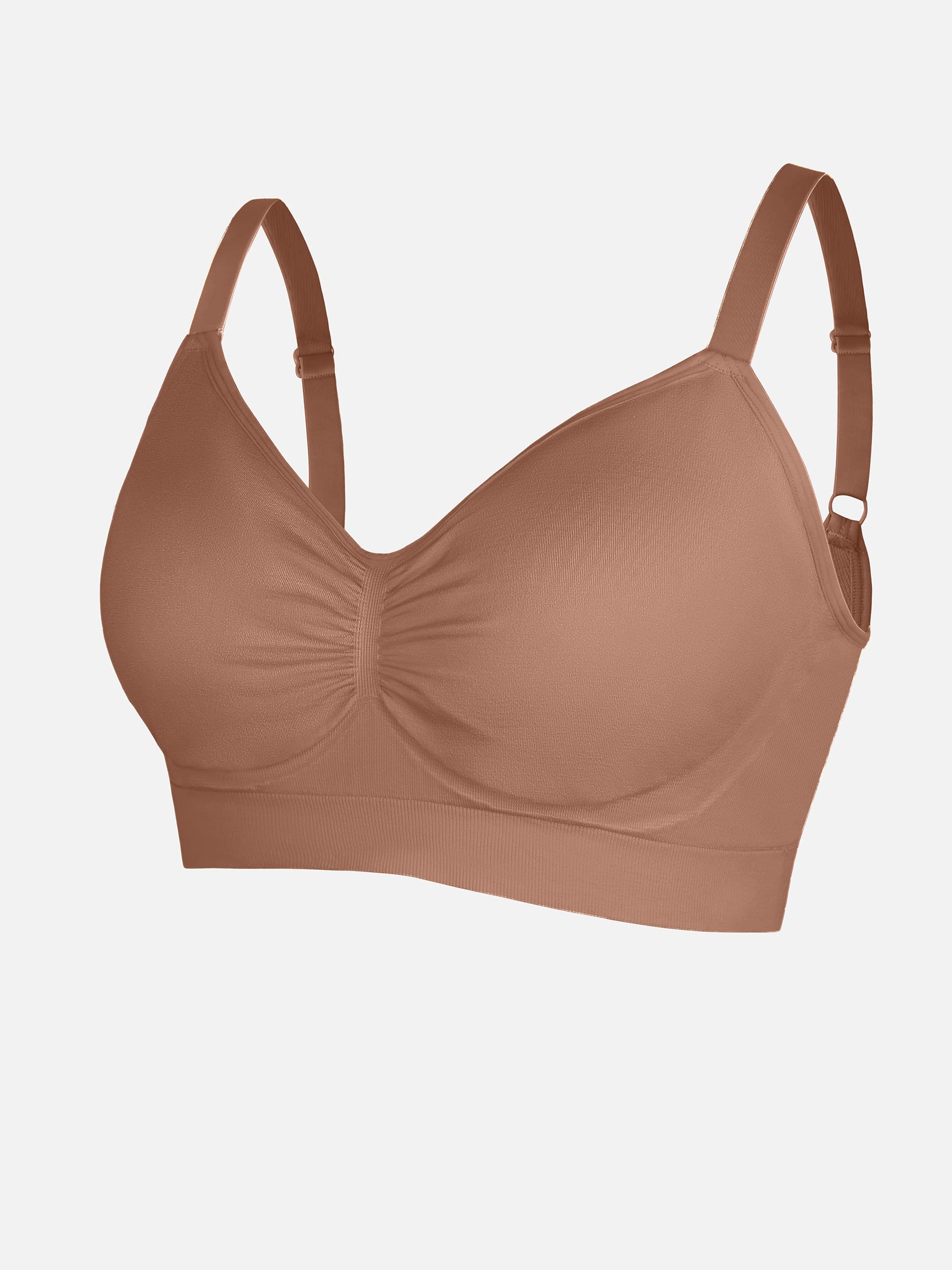 Feelingirl Seamless Everyday Bra with Built-In Soft Padding Bundle