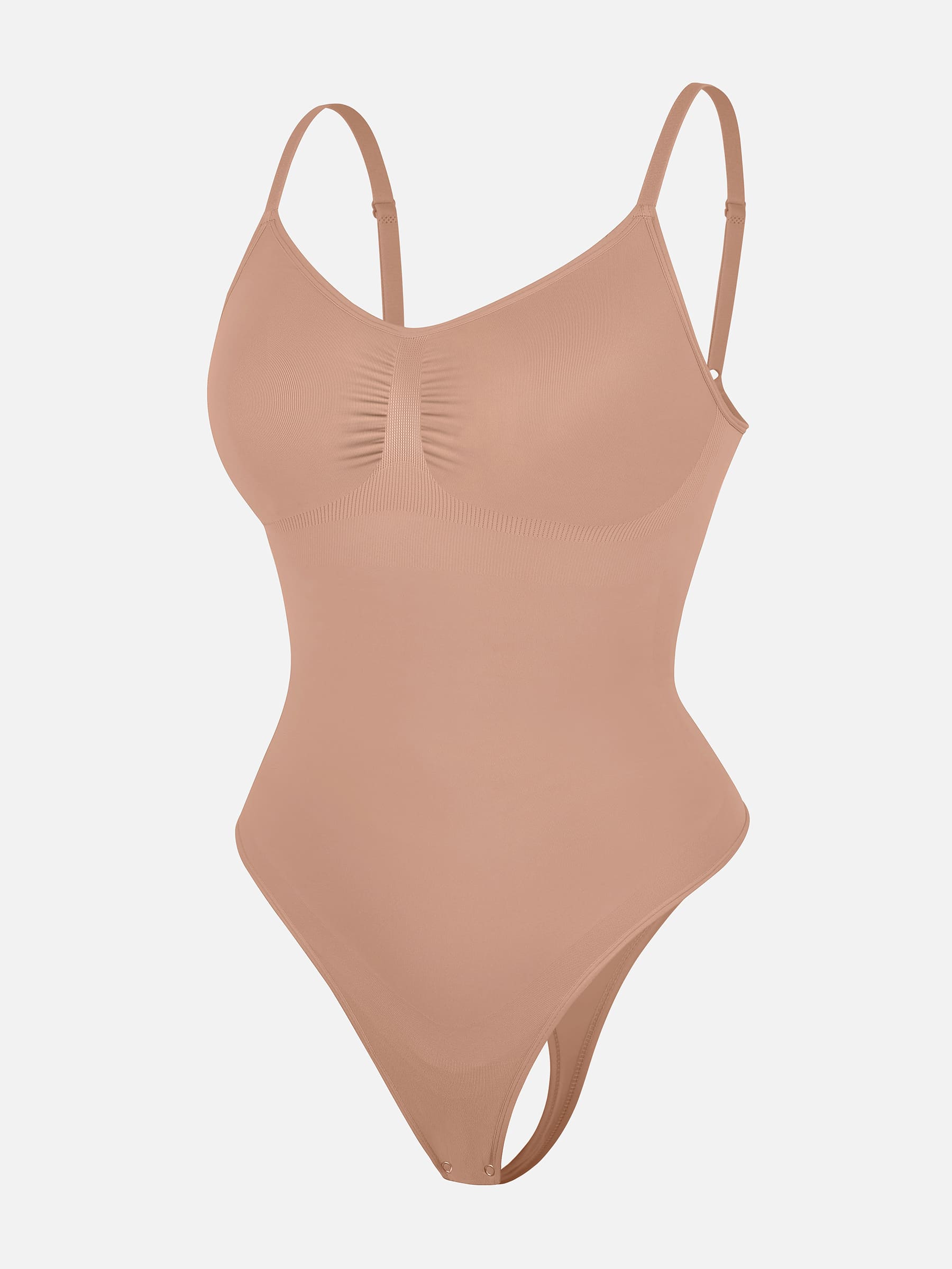 Feelingirl Tummy Control Seamless Thong Bodysuit